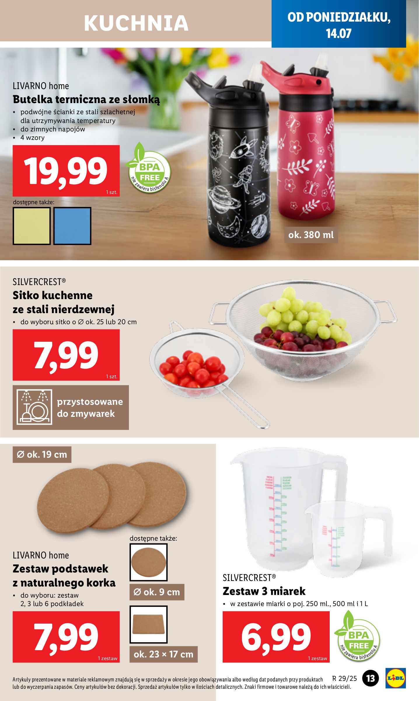 lidl - Gazetka Lidl - Katalog Okazji ważna od 14.07. - 19.07. - page: 15 lidl - Gazetka Lidl - Katalog Okazji ważna od 14.07. - 19.07. - page: 15