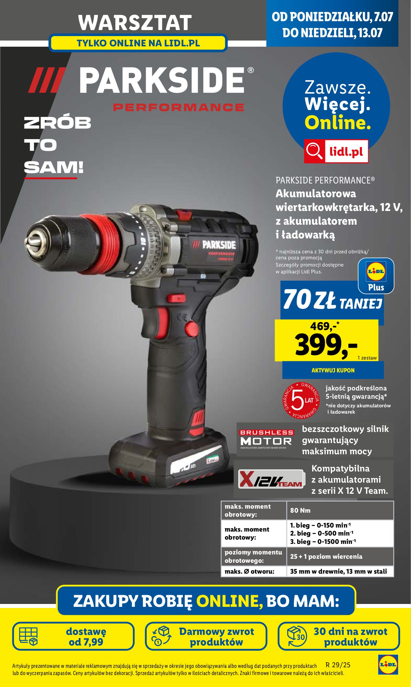 lidl - Gazetka Lidl - Katalog Okazji ważna od 14.07. - 19.07. - page: 29 lidl - Gazetka Lidl - Katalog Okazji ważna od 14.07. - 19.07. - page: 29