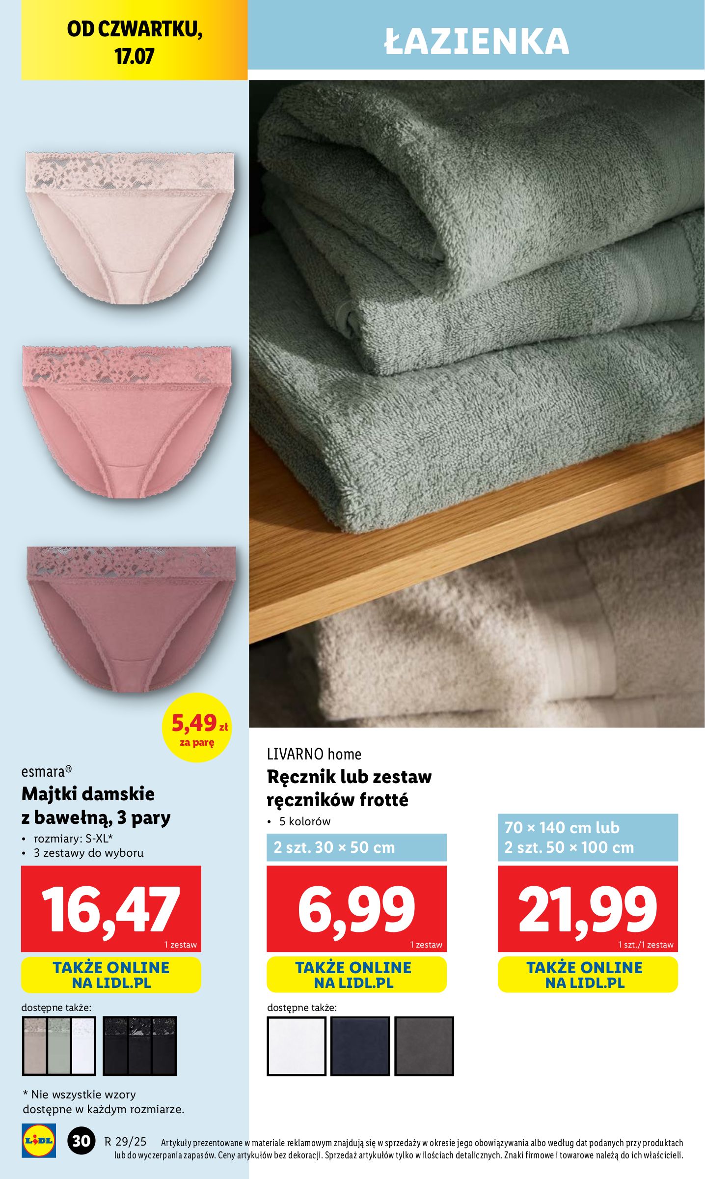 lidl - Gazetka Lidl - Katalog Okazji ważna od 14.07. - 19.07. - page: 40 lidl - Gazetka Lidl - Katalog Okazji ważna od 14.07. - 19.07. - page: 40