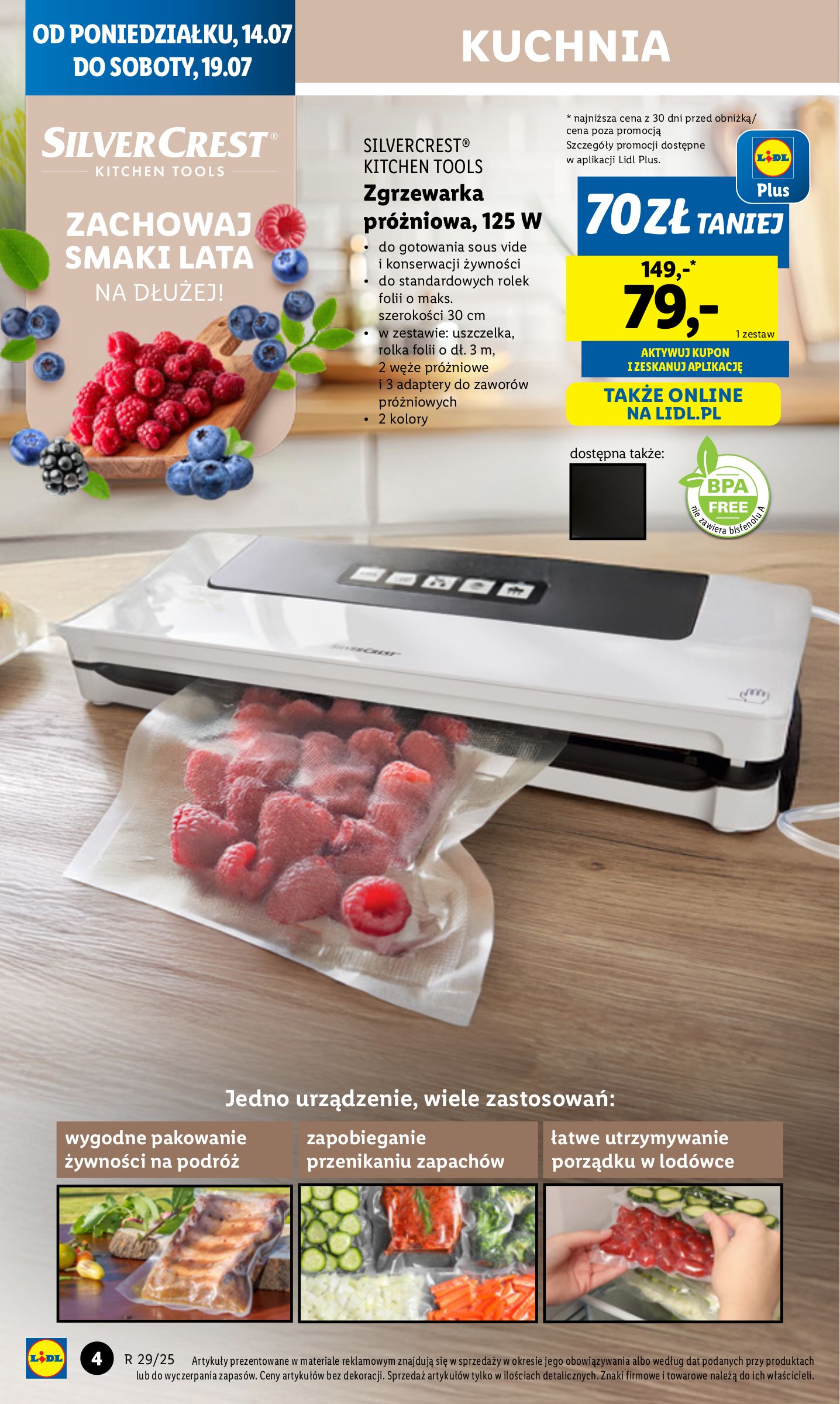 lidl - Gazetka Lidl - Katalog Okazji ważna od 14.07. - 19.07. - page: 6 lidl - Gazetka Lidl - Katalog Okazji ważna od 14.07. - 19.07. - page: 6
