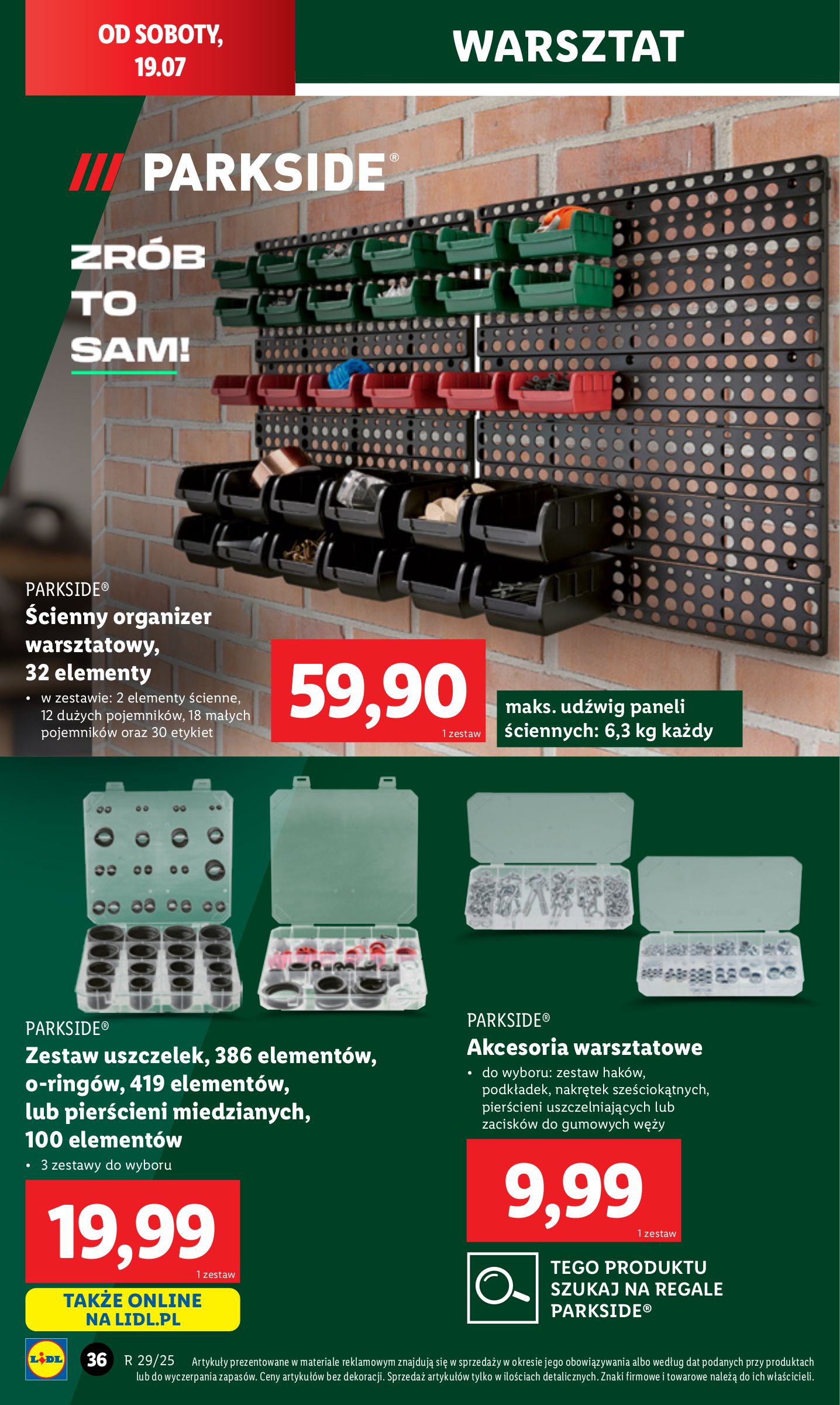 lidl - Gazetka Lidl - Katalog Okazji ważna od 14.07. - 19.07. - page: 46 lidl - Gazetka Lidl - Katalog Okazji ważna od 14.07. - 19.07. - page: 46