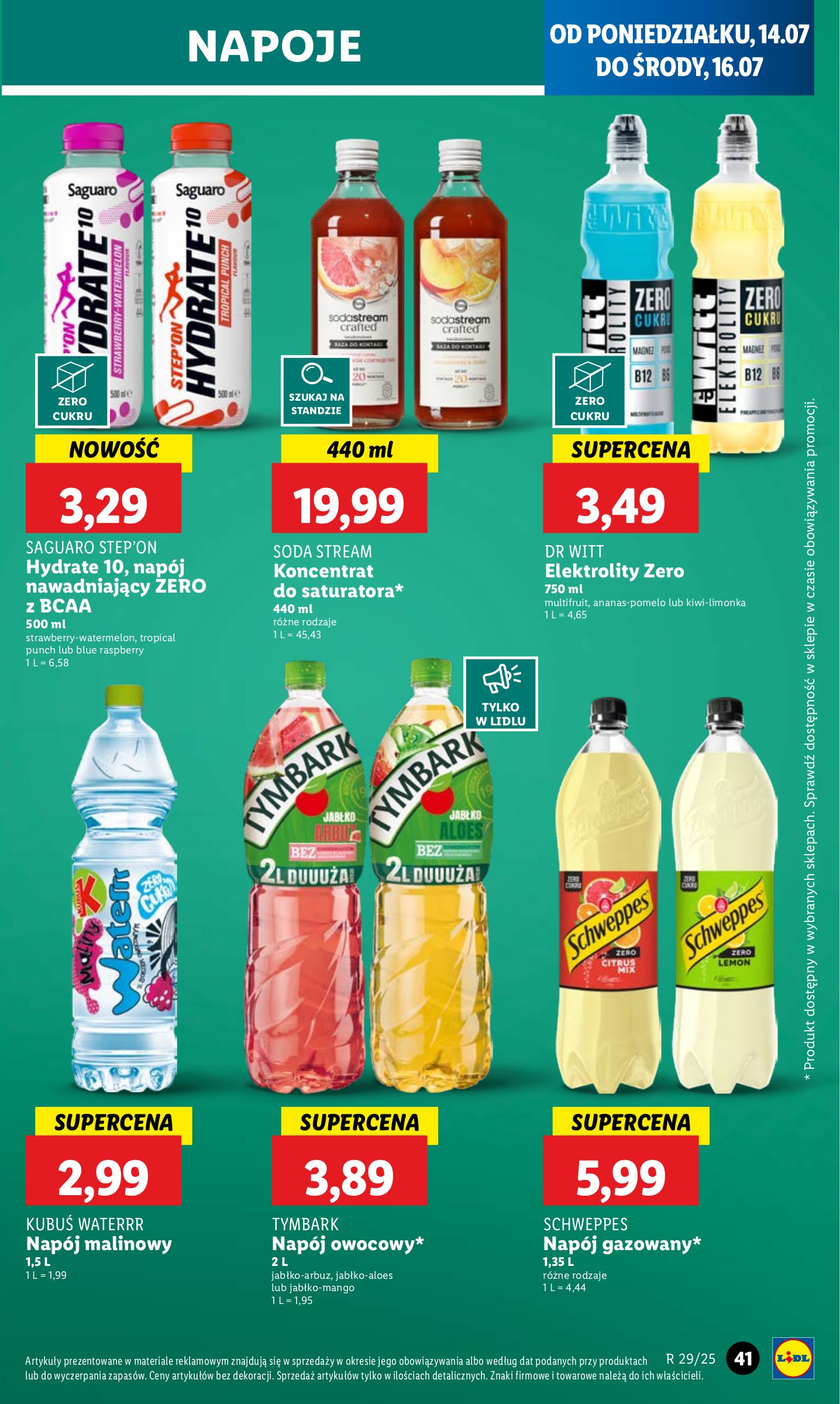 lidl - Gazetka Lidl ważna od 14.07. - 16.07. - page: 49 lidl - Gazetka Lidl ważna od 14.07. - 16.07. - page: 49