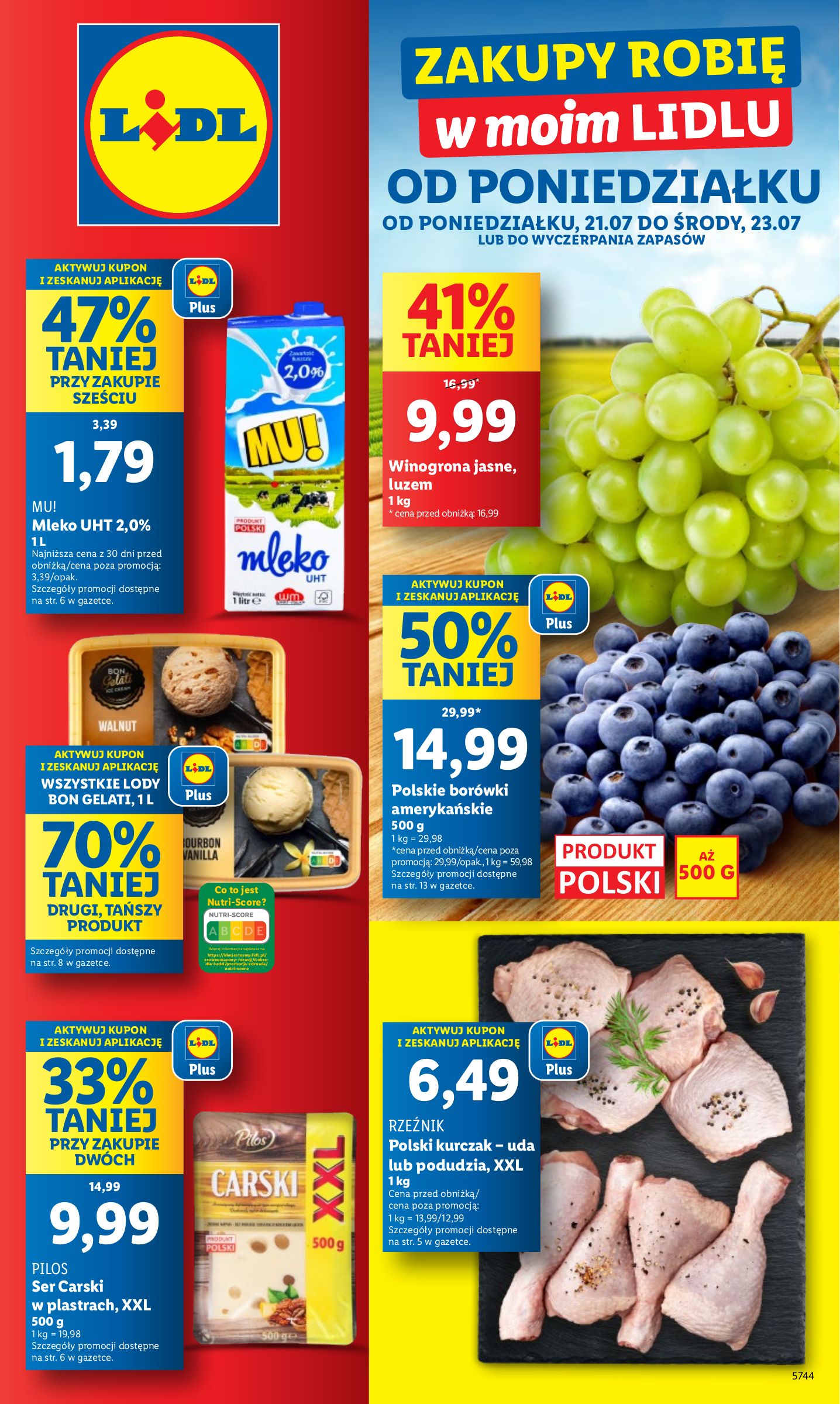 lidl - Gazetka Lidl ważna od 21.07. - 23.07.