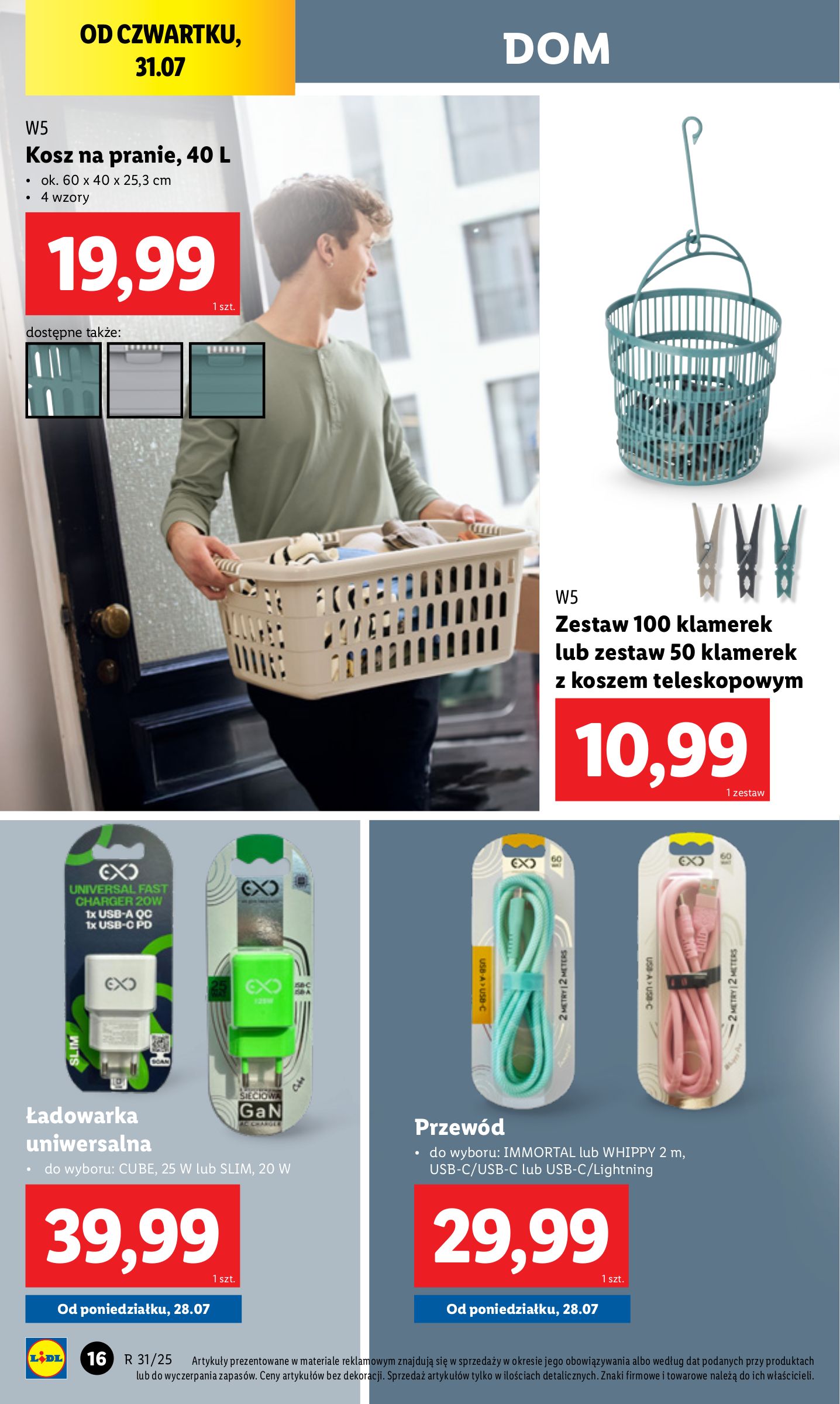 lidl - Gazetka Lidl - Katalog Okazji ważna od 28.07. - 02.08. - page: 16 lidl - Gazetka Lidl - Katalog Okazji ważna od 28.07. - 02.08. - page: 16