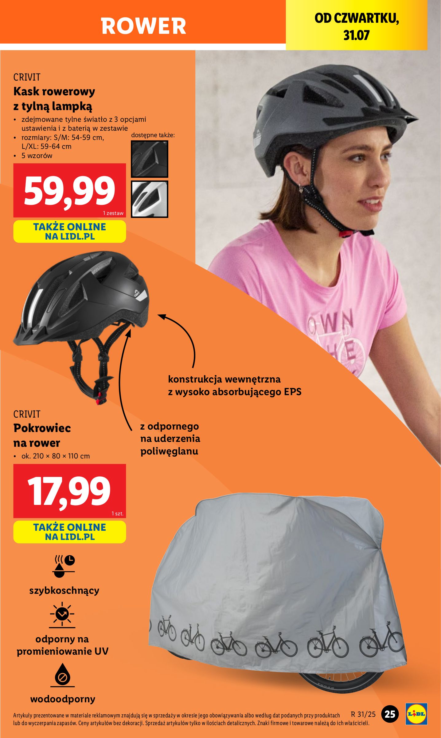 lidl - Gazetka Lidl - Katalog Okazji ważna od 28.07. - 02.08. - page: 25 lidl - Gazetka Lidl - Katalog Okazji ważna od 28.07. - 02.08. - page: 25