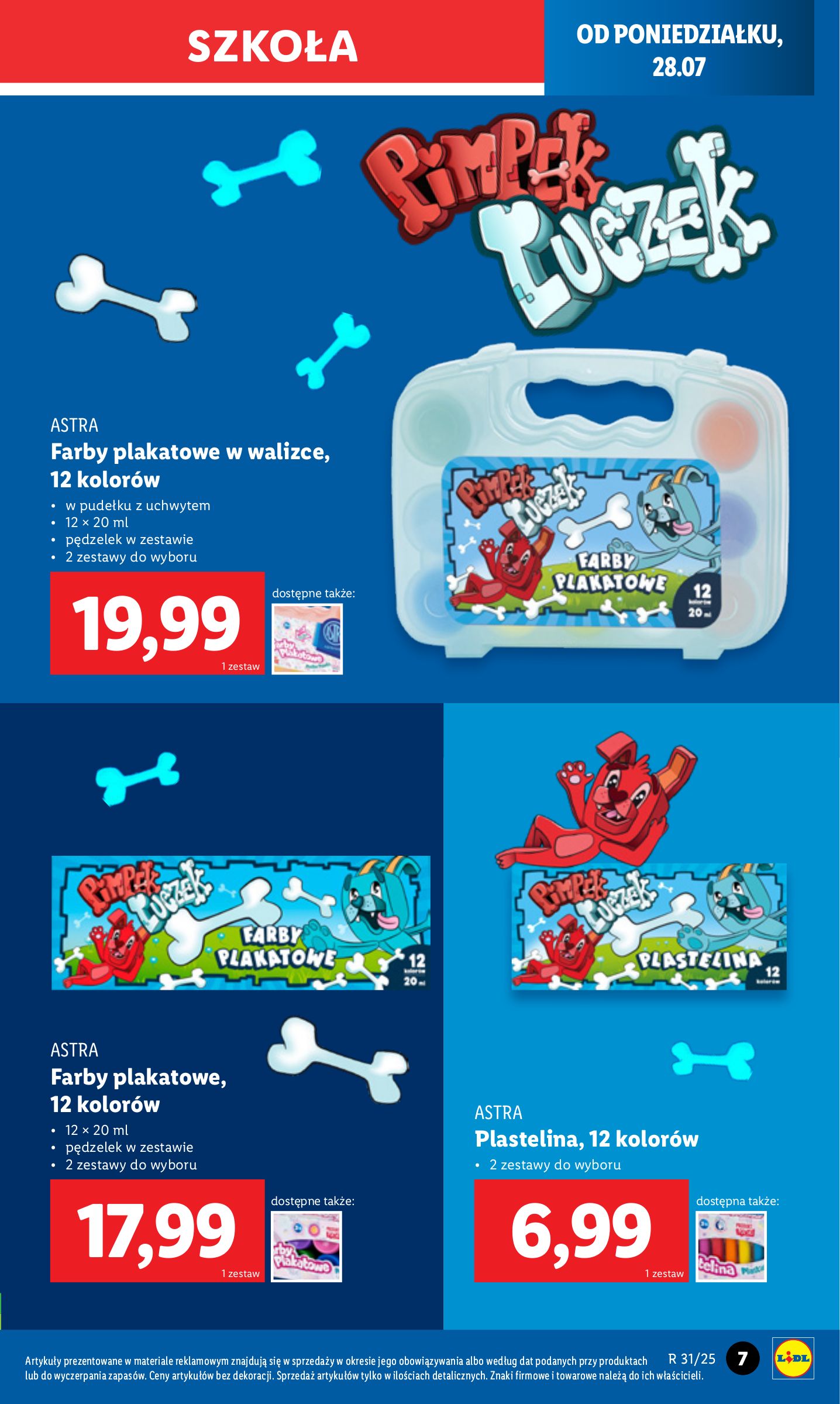 lidl - Gazetka Lidl - Katalog Okazji ważna od 28.07. - 02.08. - page: 7 lidl - Gazetka Lidl - Katalog Okazji ważna od 28.07. - 02.08. - page: 7