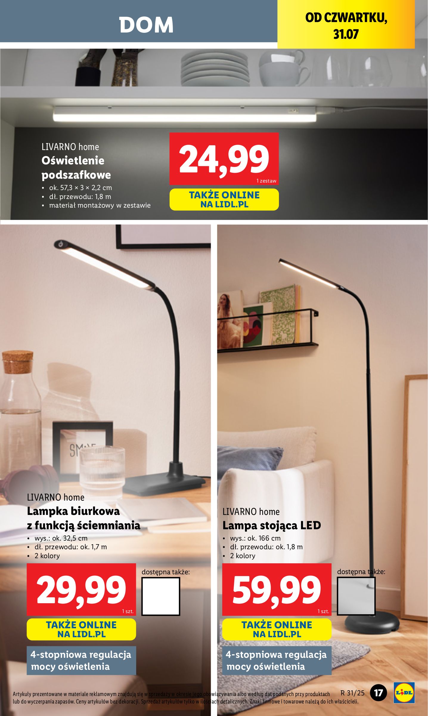 lidl - Gazetka Lidl - Katalog Okazji ważna od 28.07. - 02.08. - page: 17 lidl - Gazetka Lidl - Katalog Okazji ważna od 28.07. - 02.08. - page: 17
