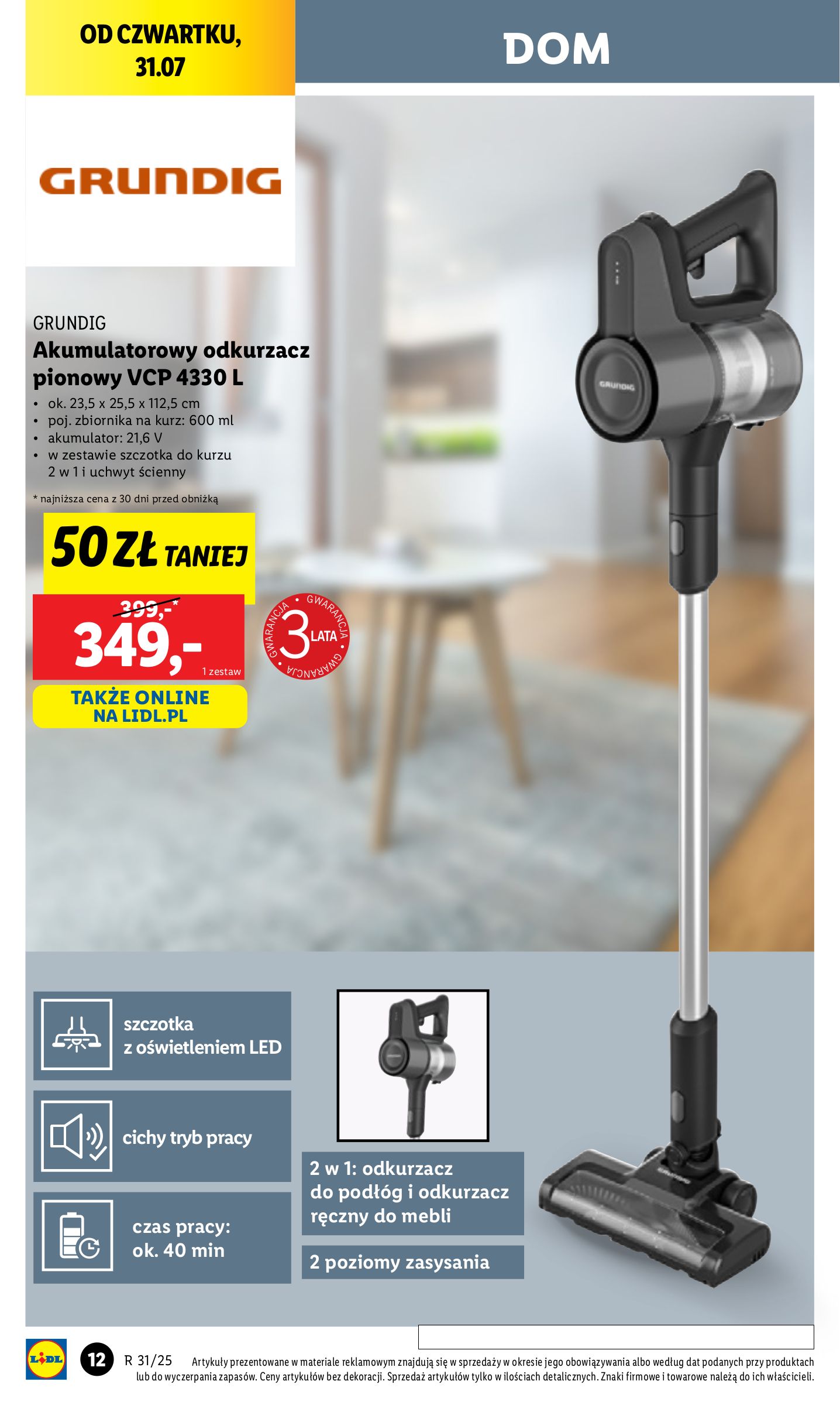 lidl - Gazetka Lidl - Katalog Okazji ważna od 28.07. - 02.08. - page: 12 lidl - Gazetka Lidl - Katalog Okazji ważna od 28.07. - 02.08. - page: 12