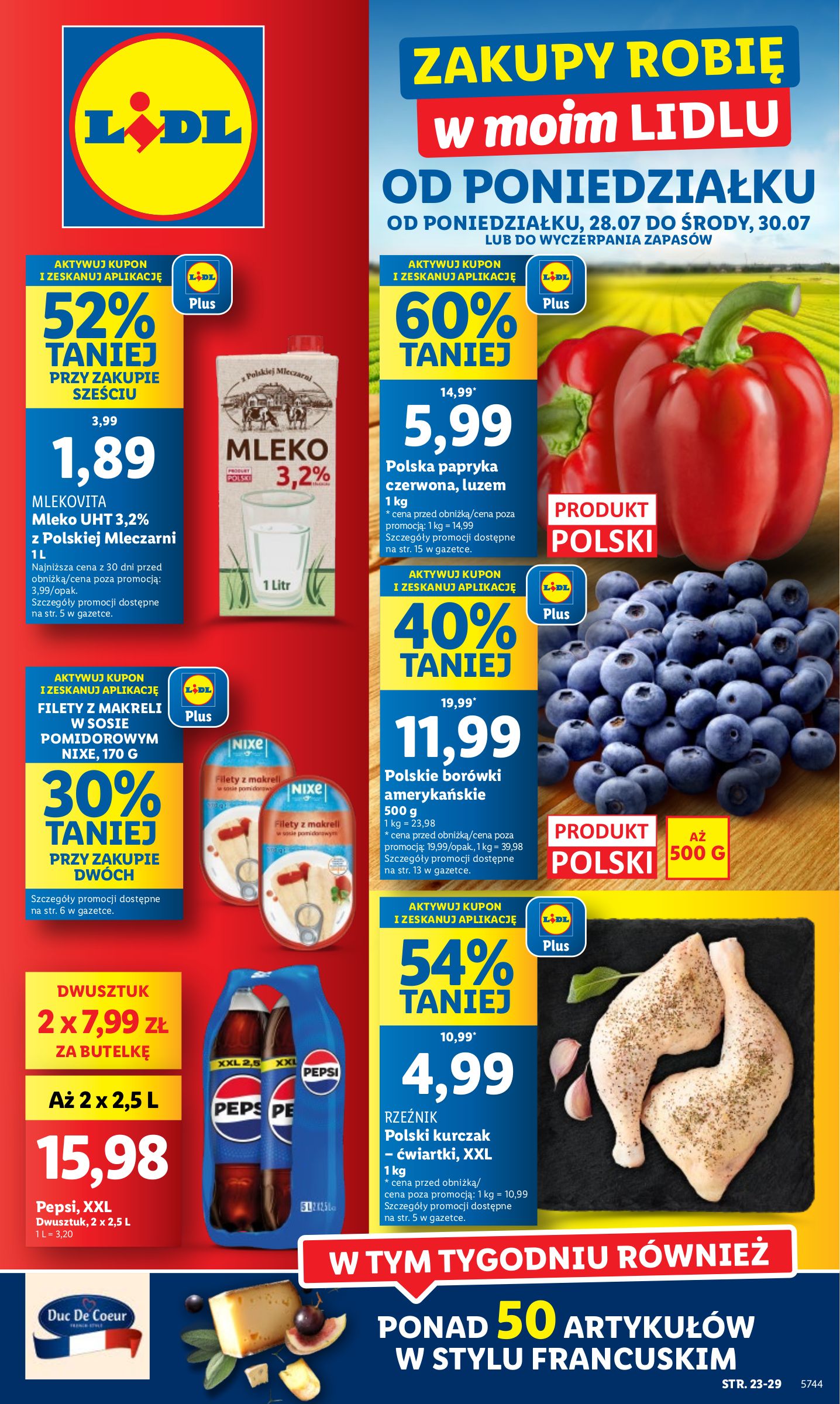 lidl - Gazetka Lidl ważna od 28.07. - 30.07. - page: 1 lidl - Gazetka Lidl ważna od 28.07. - 30.07. - page: 1