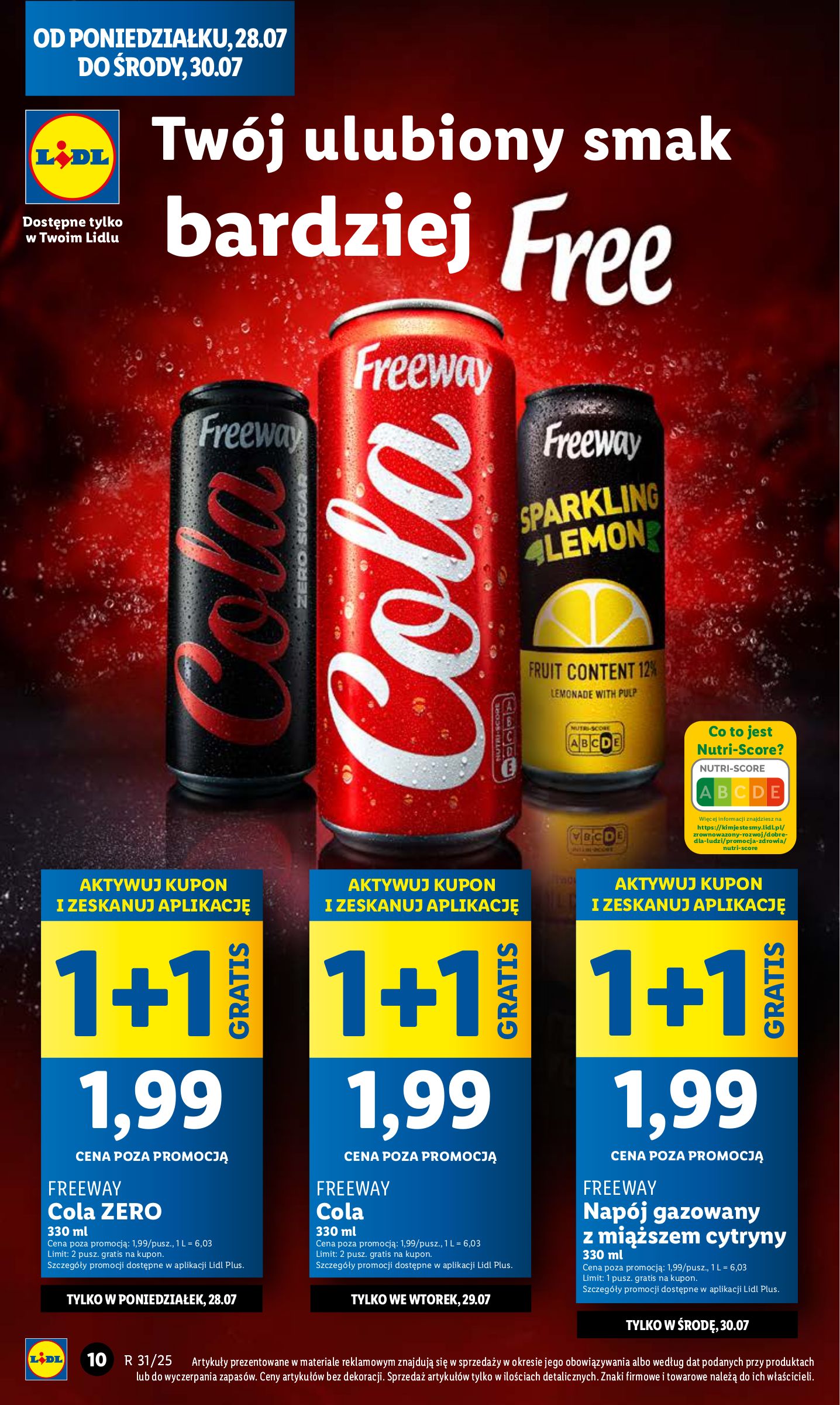 lidl - Gazetka Lidl ważna od 28.07. - 30.07. - page: 10 lidl - Gazetka Lidl ważna od 28.07. - 30.07. - page: 10