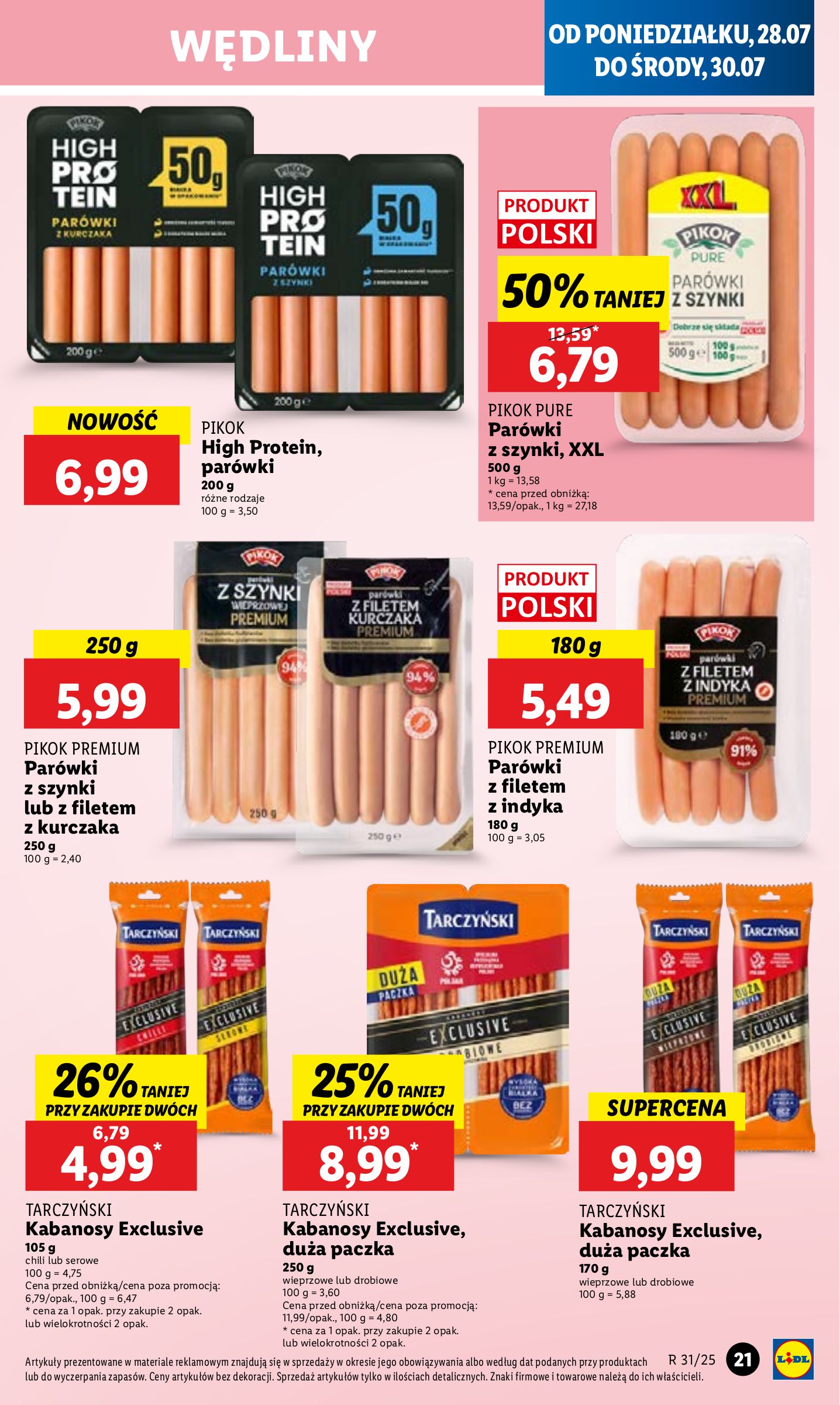 lidl - Gazetka Lidl ważna od 28.07. - 30.07. - page: 25 lidl - Gazetka Lidl ważna od 28.07. - 30.07. - page: 25