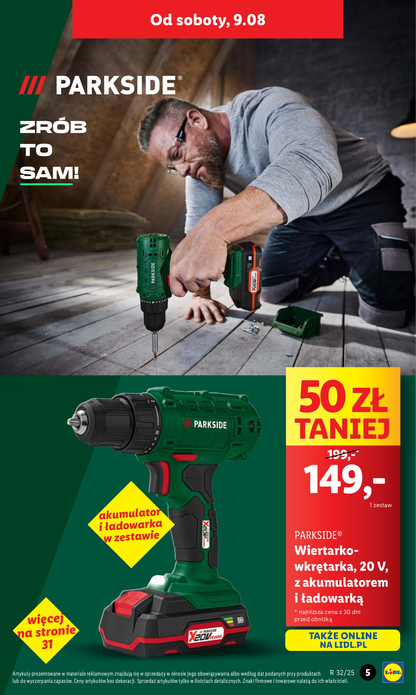 lidl - Gazetka Lidl - Katalog Okazji ważna od 04.08. - 09.08. - page: 5 lidl - Gazetka Lidl - Katalog Okazji ważna od 04.08. - 09.08. - page: 5