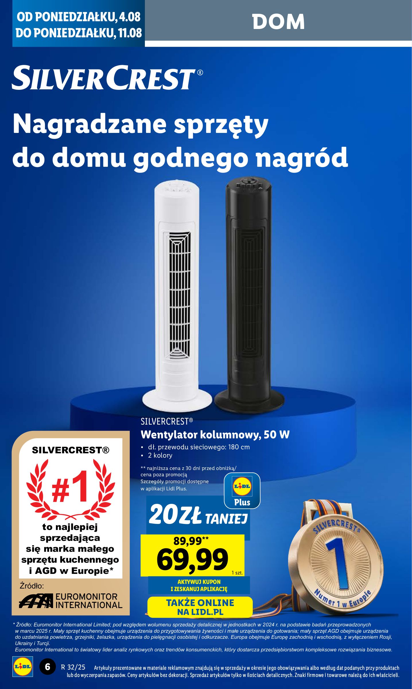 lidl - Gazetka Lidl - Katalog Okazji ważna od 04.08. - 09.08. - page: 6 lidl - Gazetka Lidl - Katalog Okazji ważna od 04.08. - 09.08. - page: 6