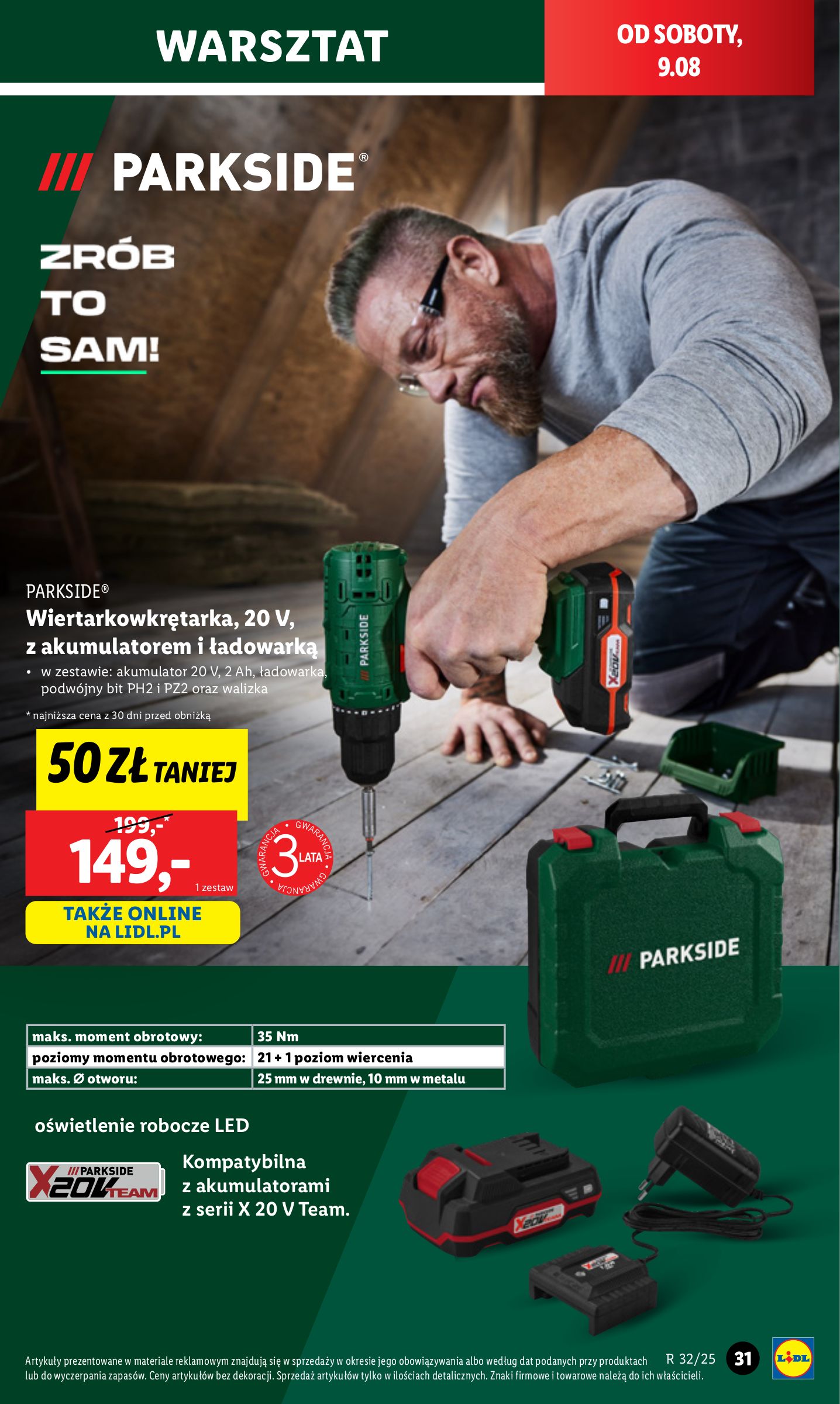 lidl - Gazetka Lidl - Katalog Okazji ważna od 04.08. - 09.08. - page: 35 lidl - Gazetka Lidl - Katalog Okazji ważna od 04.08. - 09.08. - page: 35