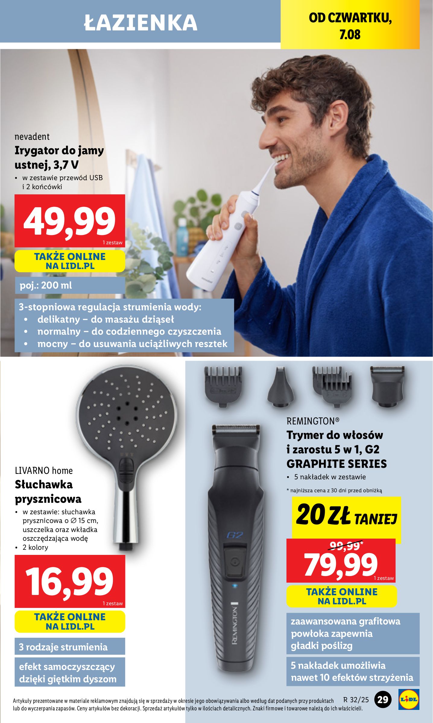 lidl - Gazetka Lidl - Katalog Okazji ważna od 04.08. - 09.08. - page: 33 lidl - Gazetka Lidl - Katalog Okazji ważna od 04.08. - 09.08. - page: 33