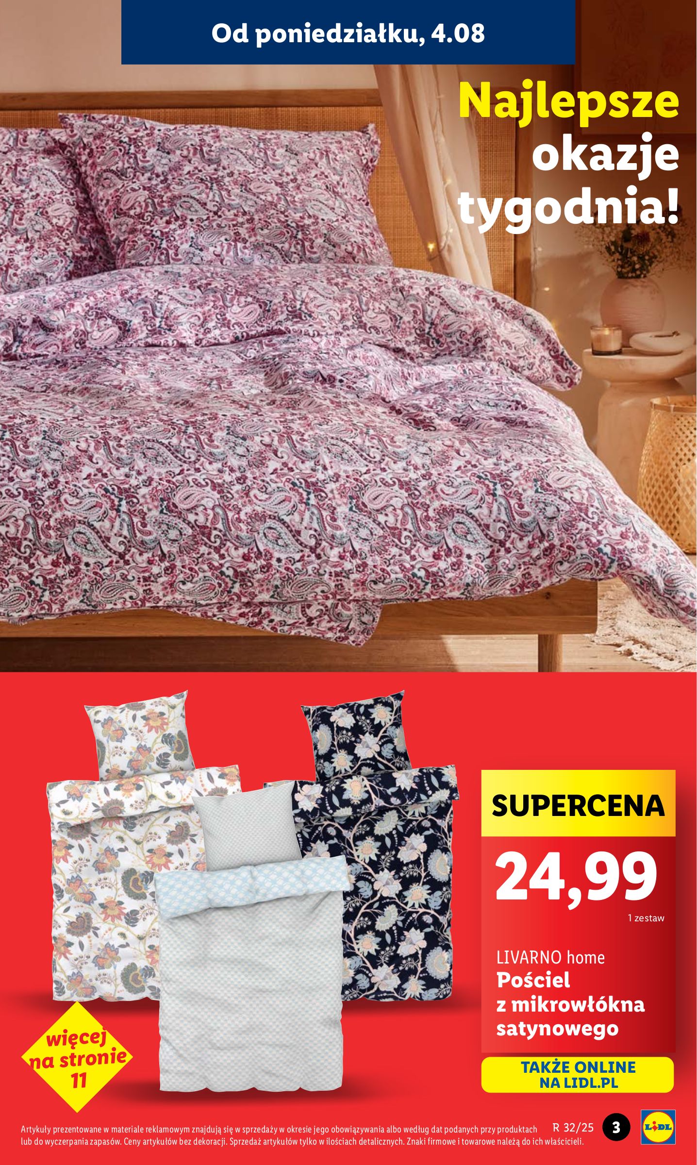 lidl - Gazetka Lidl - Katalog Okazji ważna od 04.08. - 09.08. - page: 3 lidl - Gazetka Lidl - Katalog Okazji ważna od 04.08. - 09.08. - page: 3