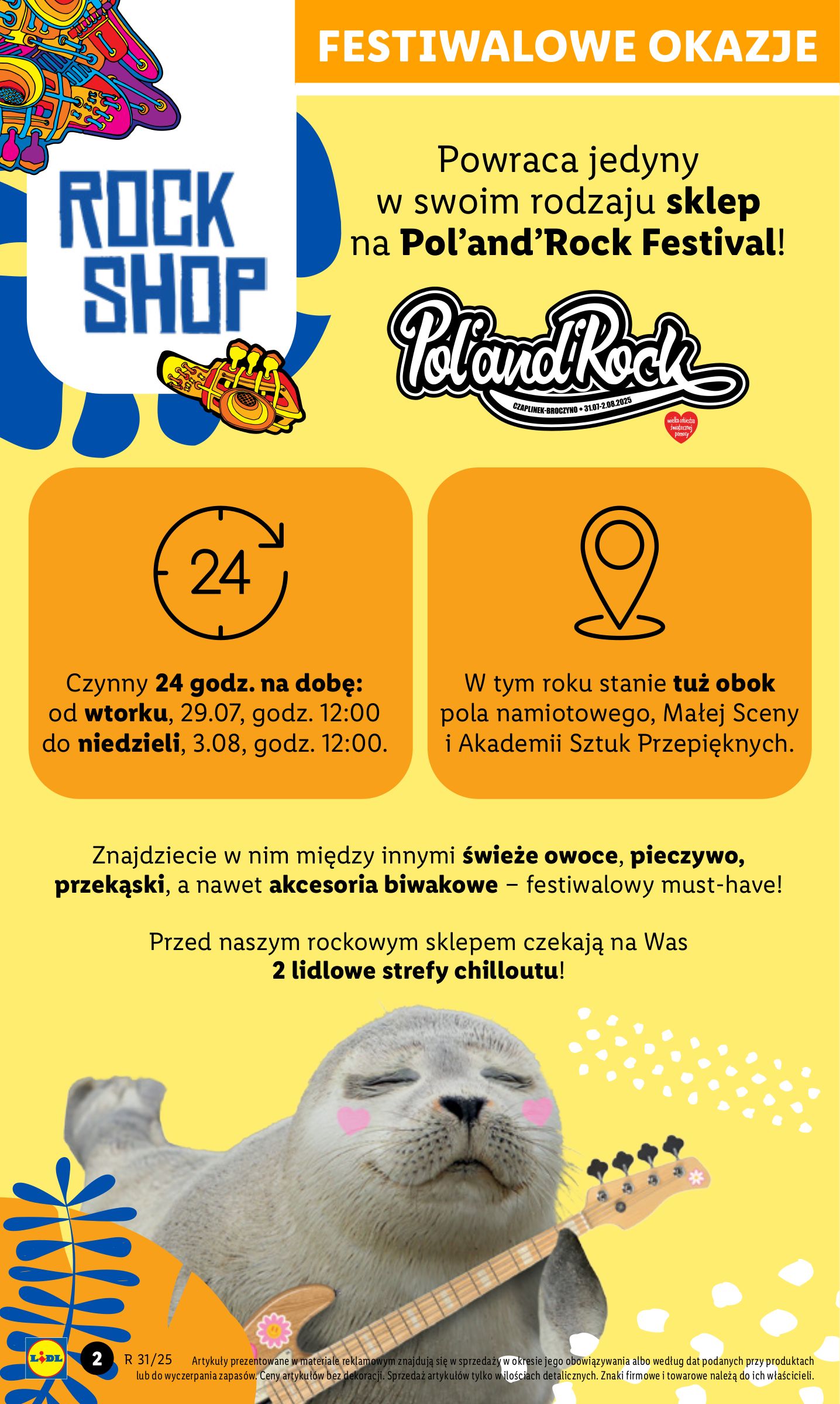 lidl - Gazetka Lidl - Poland Rock ważna od 29.07. - 03.08. - page: 2