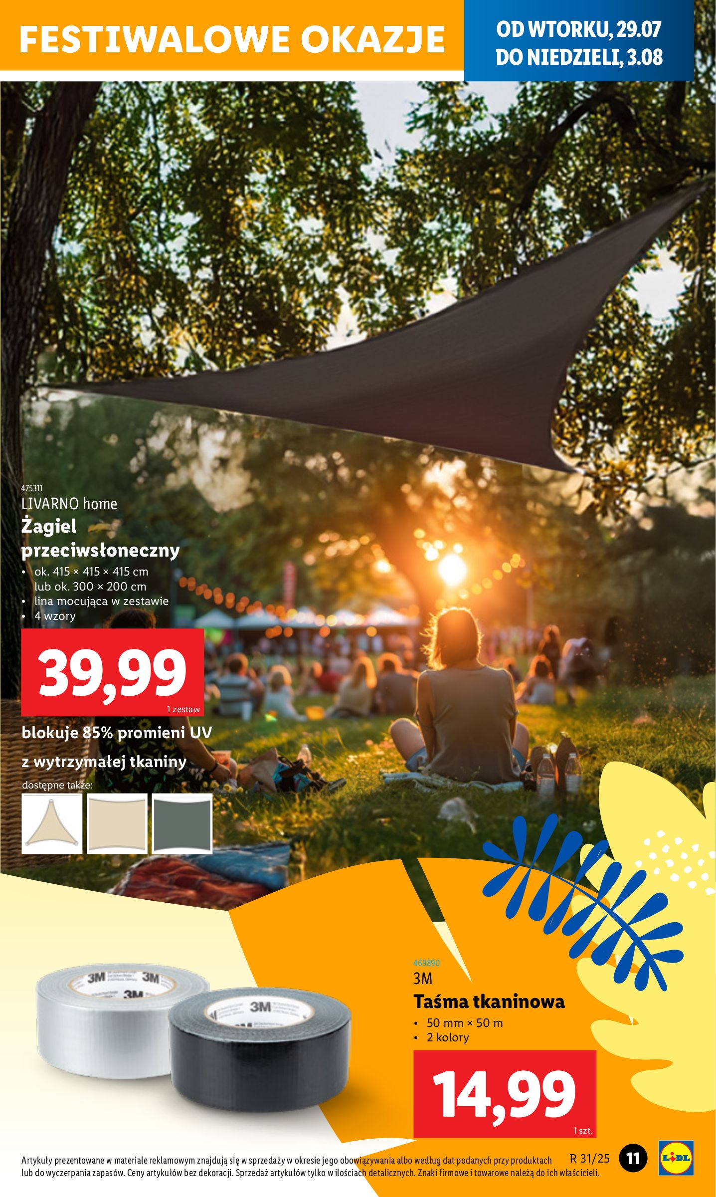 lidl - Gazetka Lidl - Poland Rock ważna od 29.07. - 03.08. - page: 11