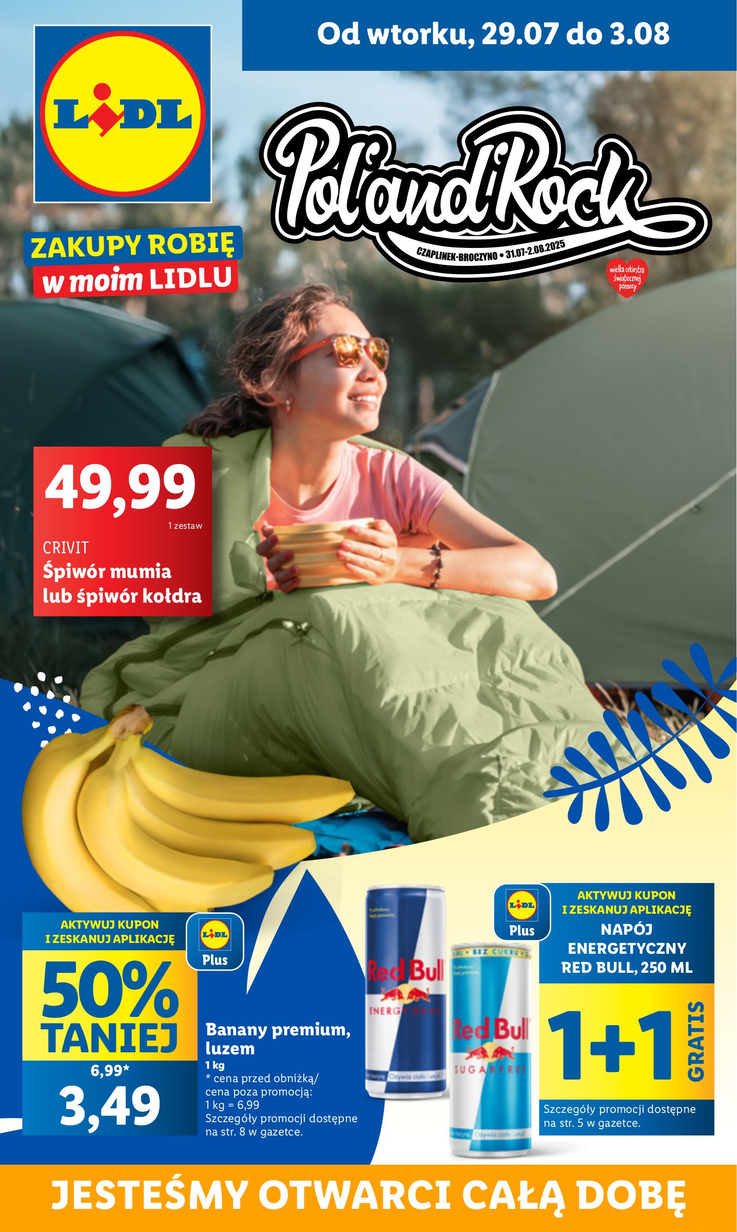 lidl - Gazetka Lidl - Poland Rock ważna od 29.07. - 03.08.