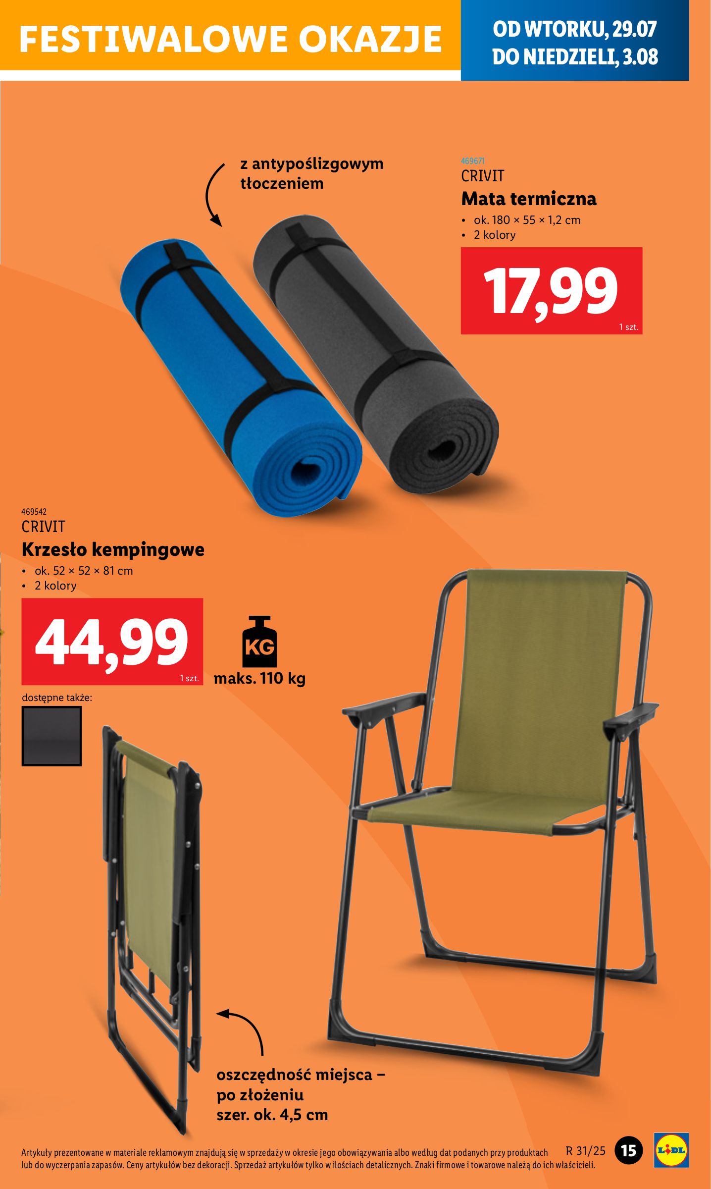 lidl - Gazetka Lidl - Poland Rock ważna od 29.07. - 03.08. - page: 15