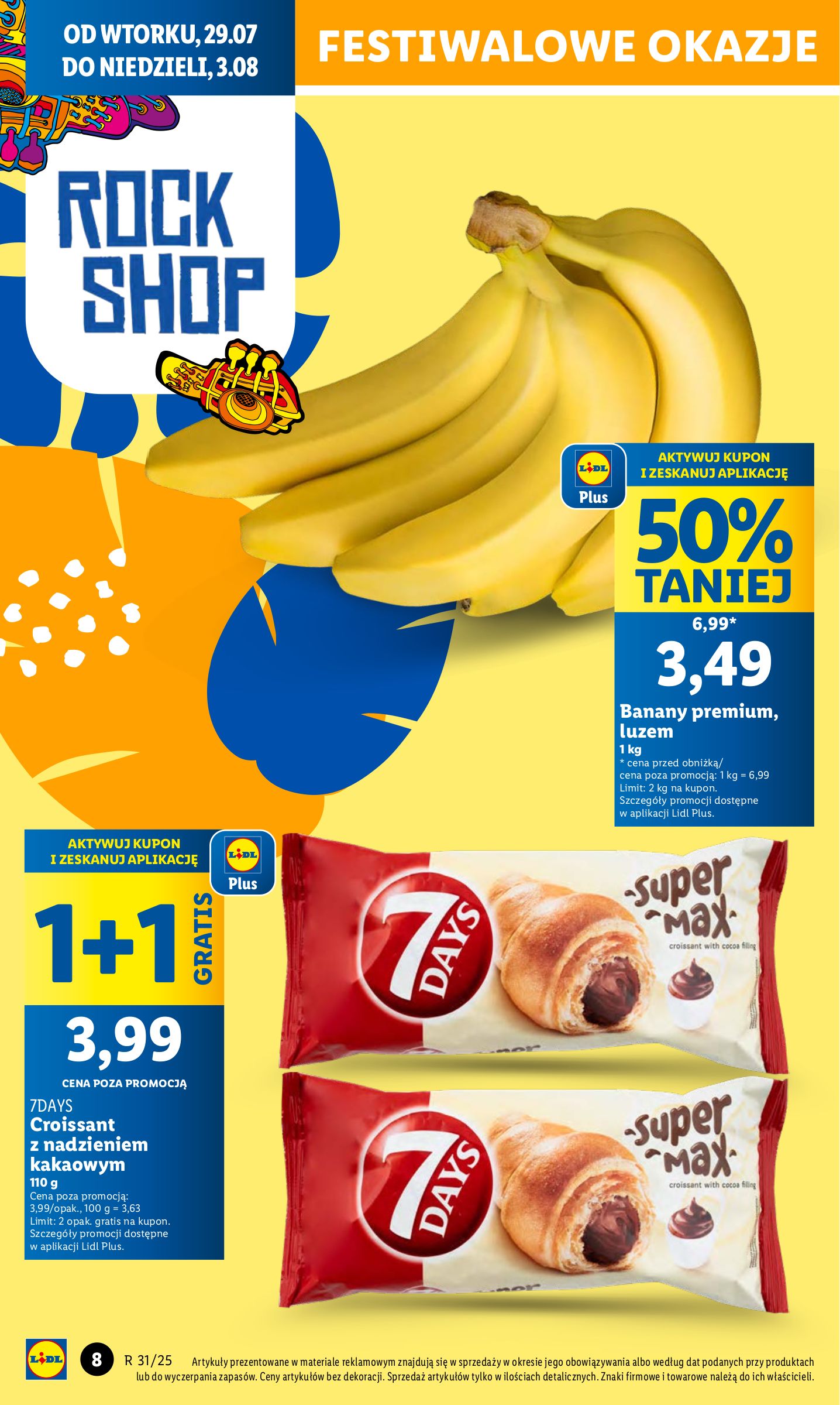 lidl - Gazetka Lidl - Poland Rock ważna od 29.07. - 03.08. - page: 8