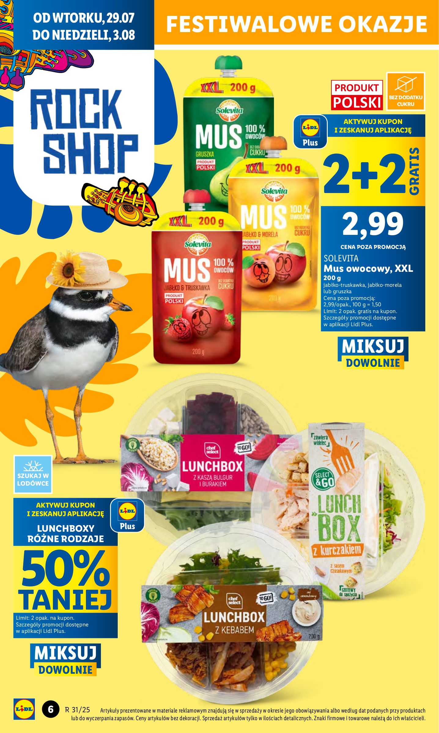 lidl - Gazetka Lidl - Poland Rock ważna od 29.07. - 03.08. - page: 6