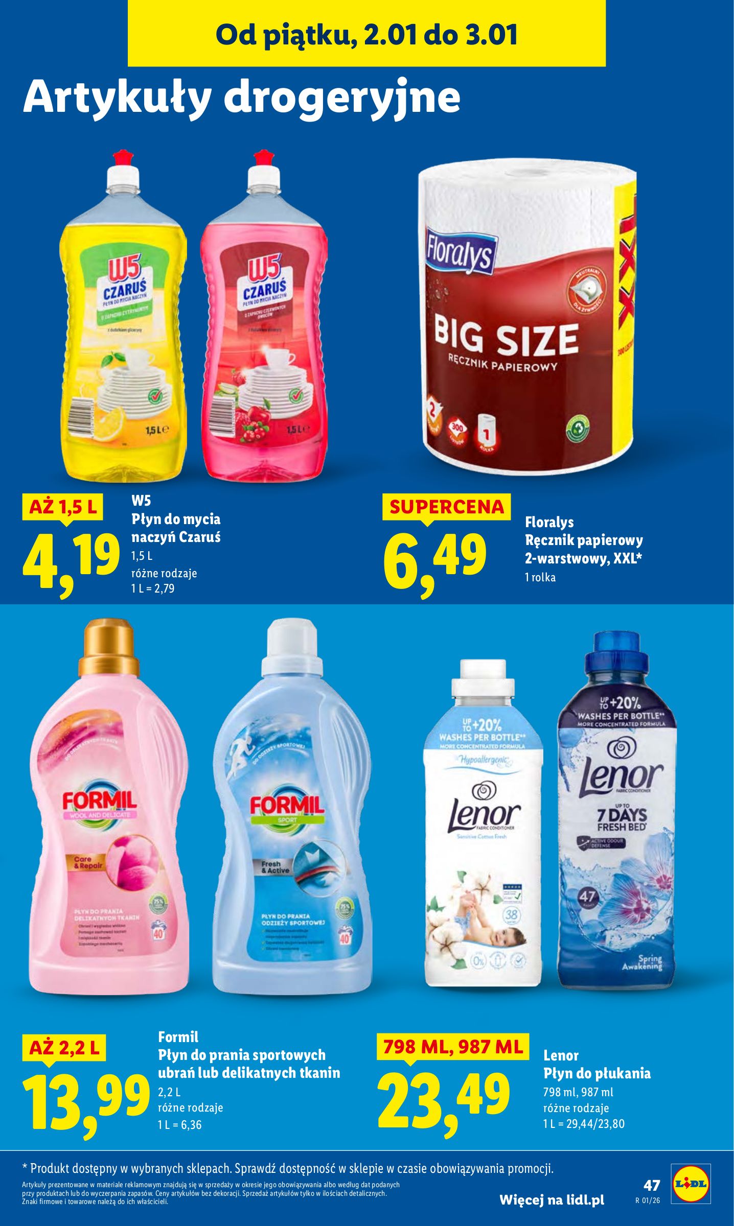 lidl - Gazetka Lidl - ważna od 02.01. do 03.01. - page: 49