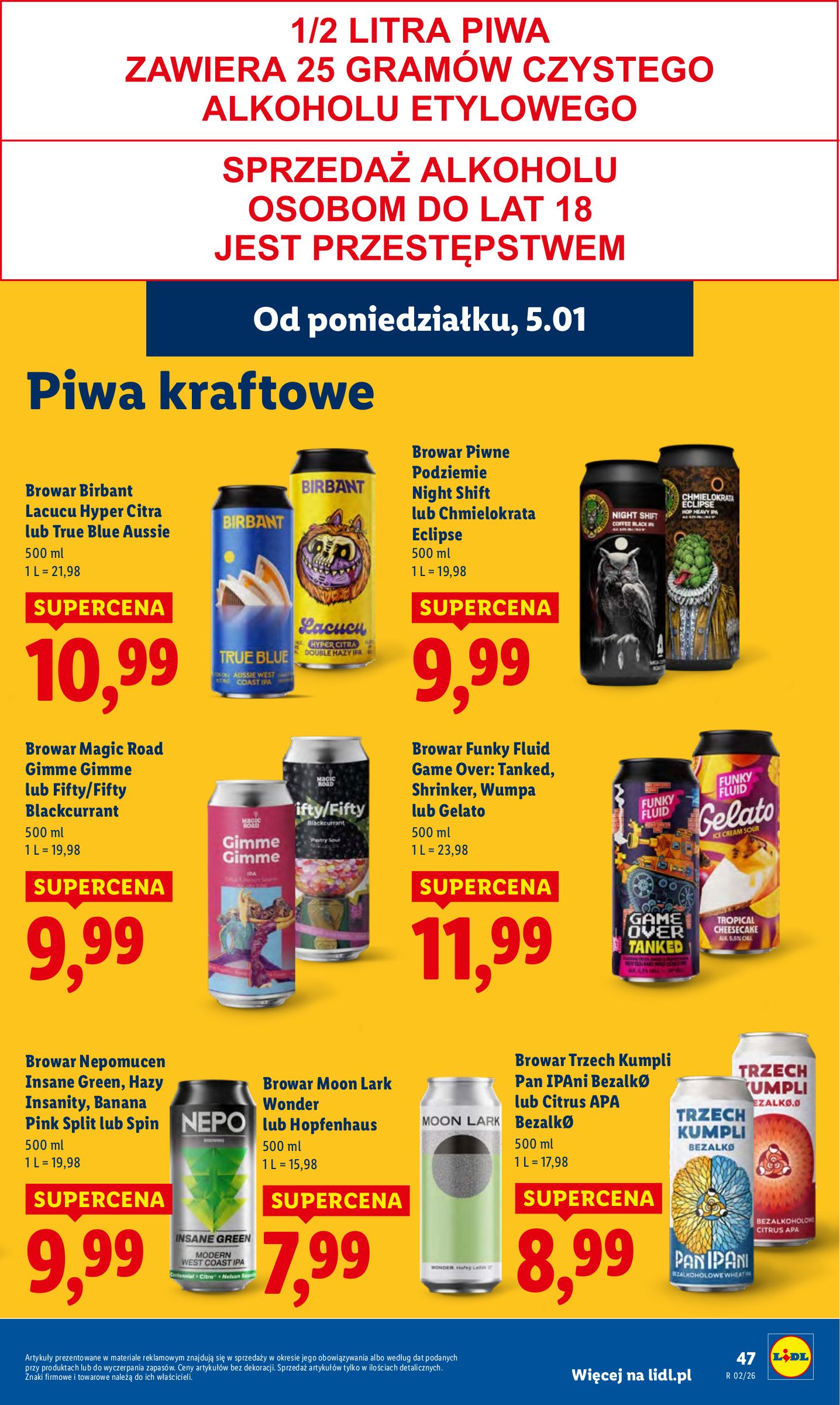 lidl - Gazetka Lidl - ważna od 05.01. do 07.01. - page: 49