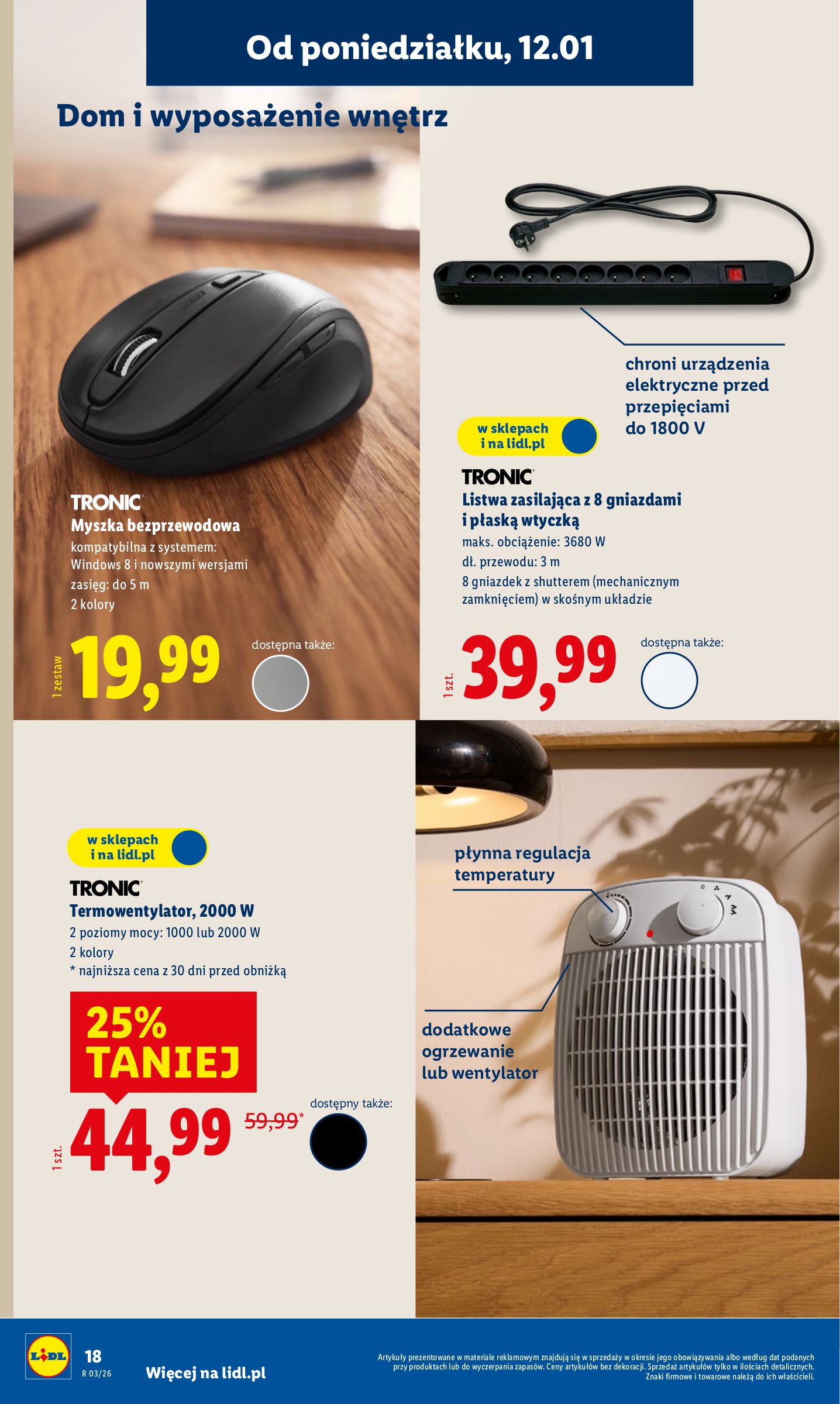 lidl - Gazetka Lidl - Katalog Okazji - ważna od 12.01. do 17.01. - page: 20