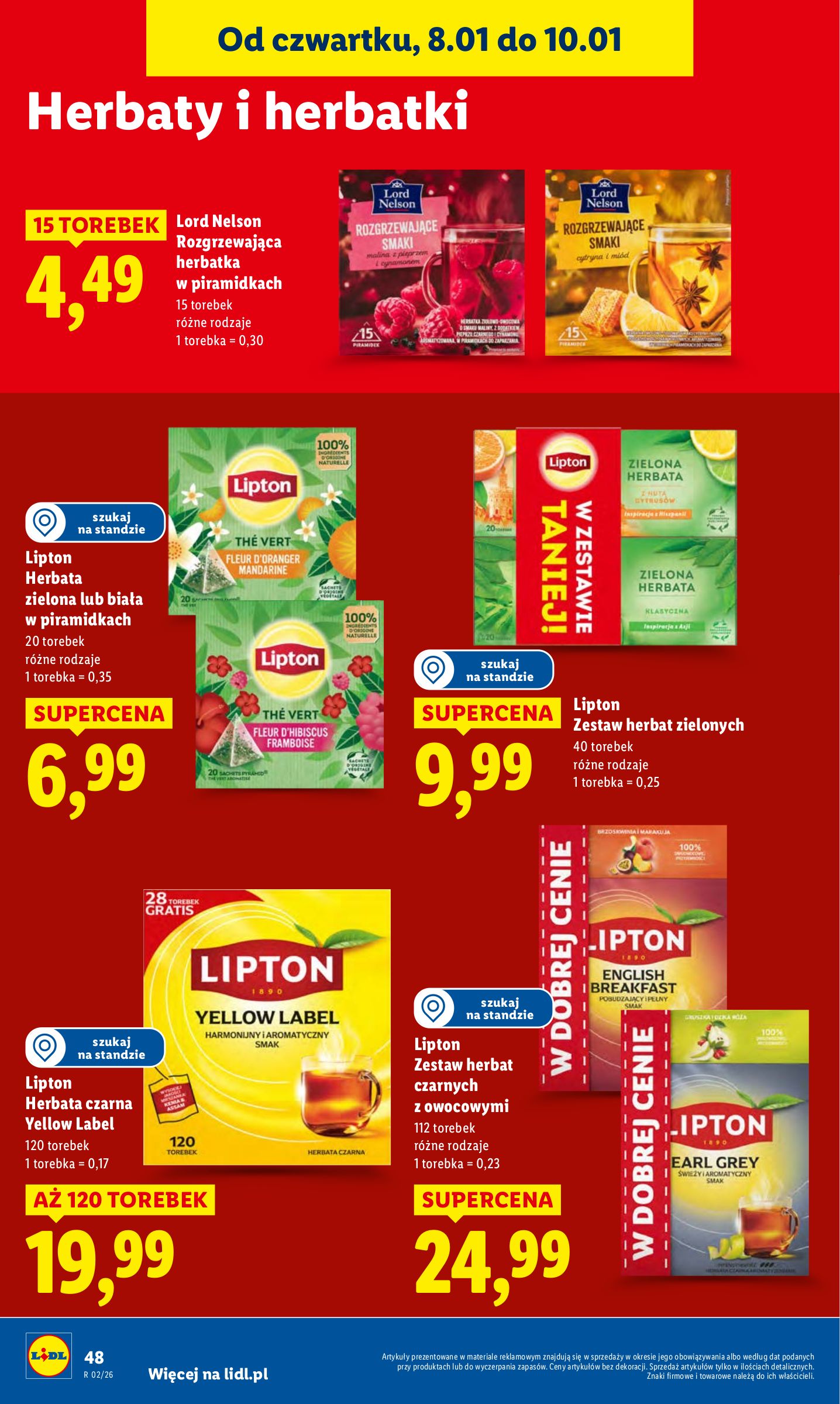 lidl - Gazetka Lidl - ważna od 08.01. do 10.01. - page: 48