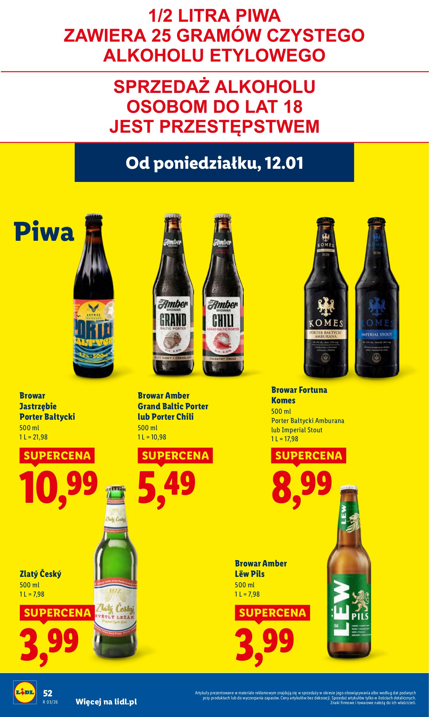 lidl - Gazetka Lidl - ważna od 12.01. do 14.01. - page: 52