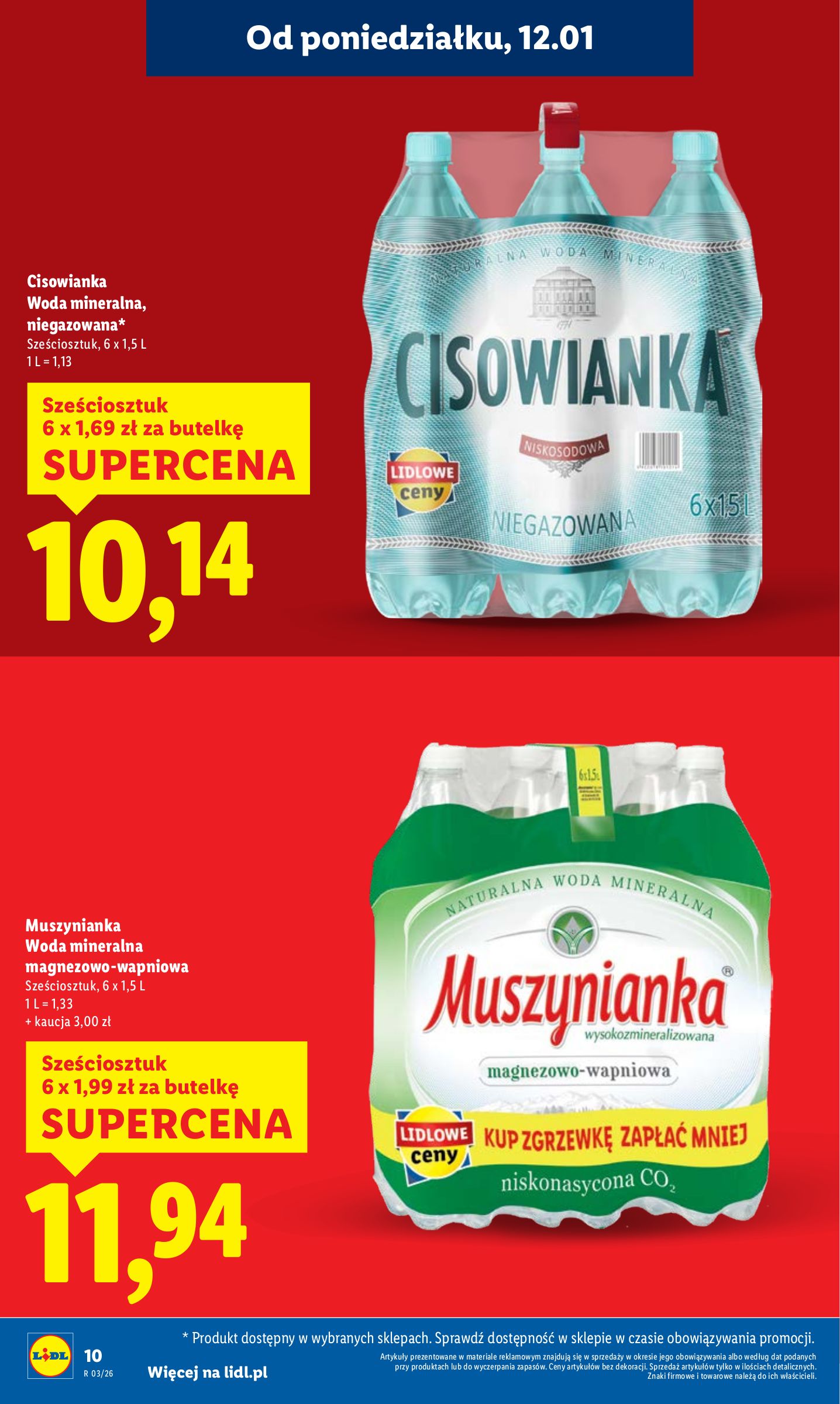 lidl - Gazetka Lidl - ważna od 12.01. do 14.01. - page: 10