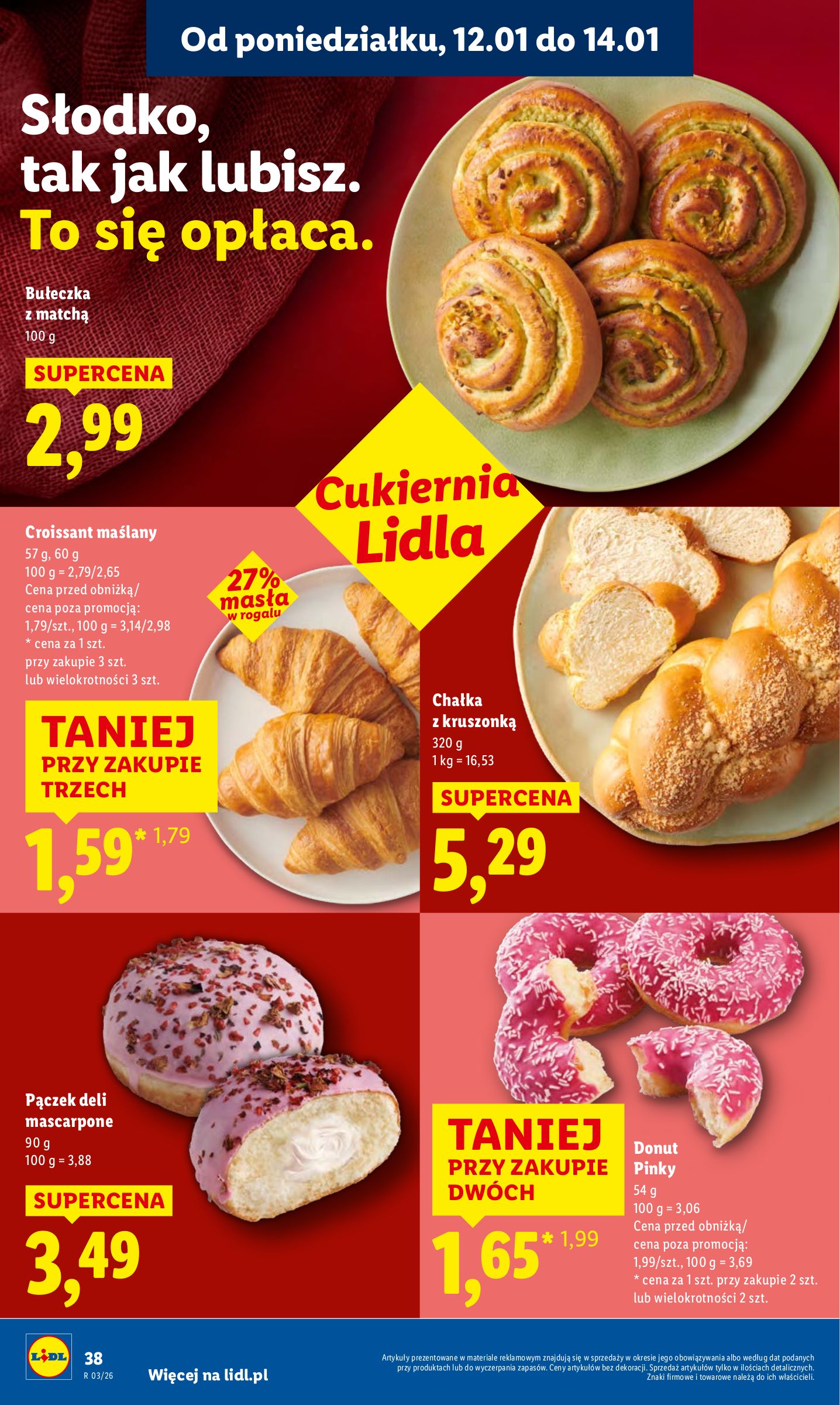 lidl - Gazetka Lidl - ważna od 12.01. do 14.01. - page: 38