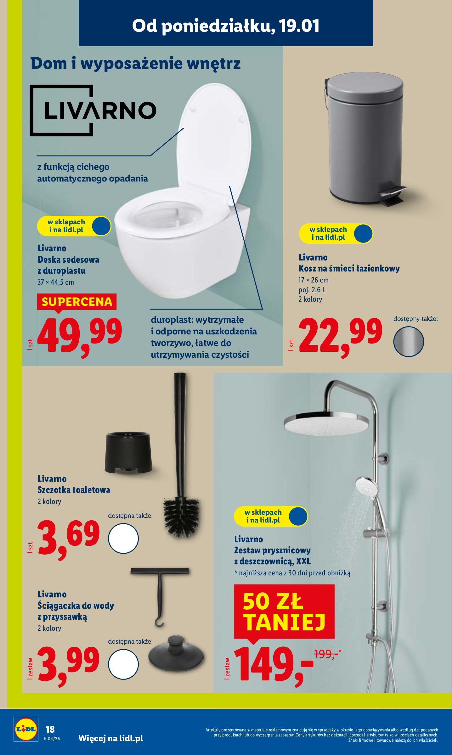 lidl - Gazetka Lidl - Katalog Okazji - ważna od 19.01. do 25.01. - page: 18