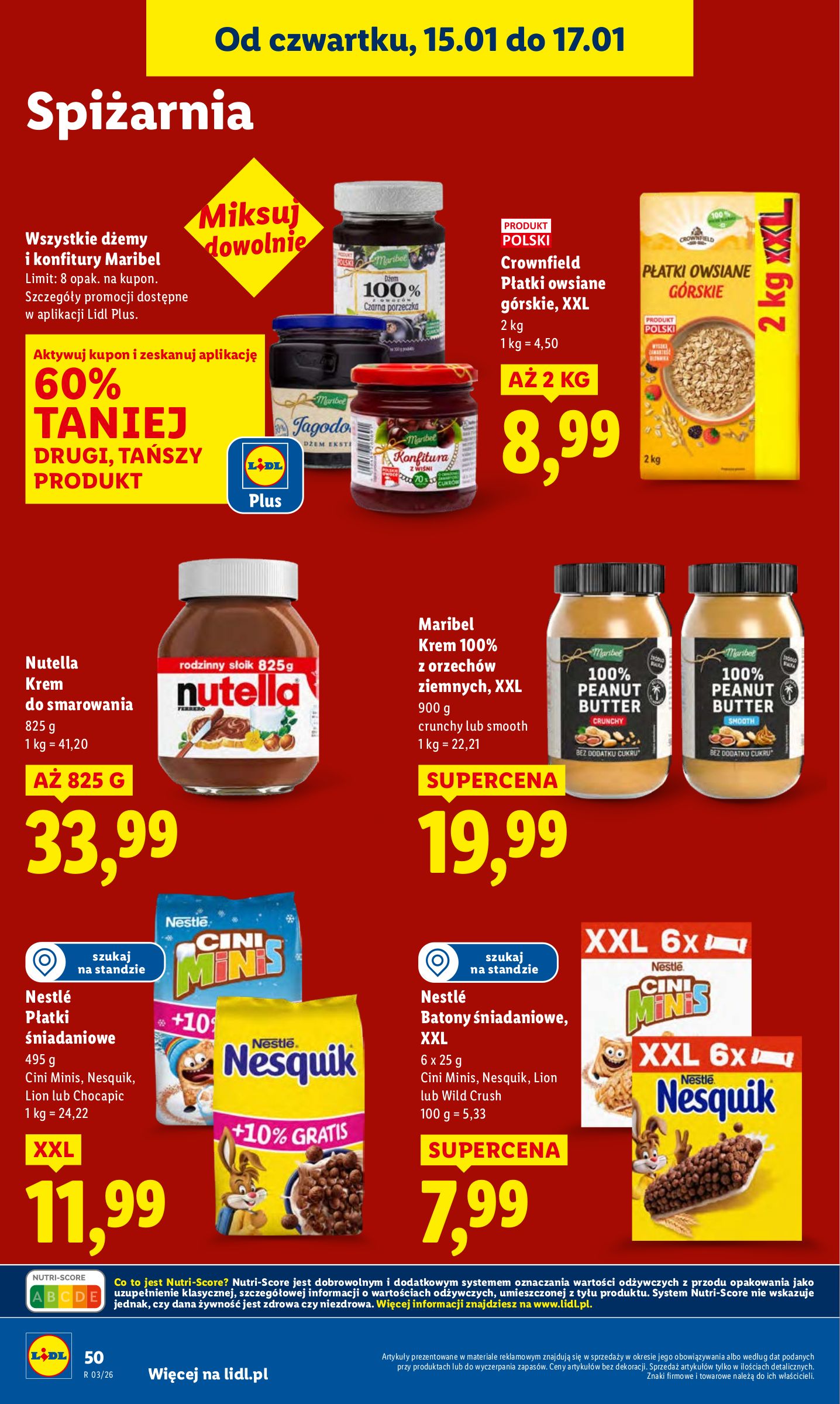lidl - Gazetka Lidl - ważna od 15.01. do 17.01. - page: 50