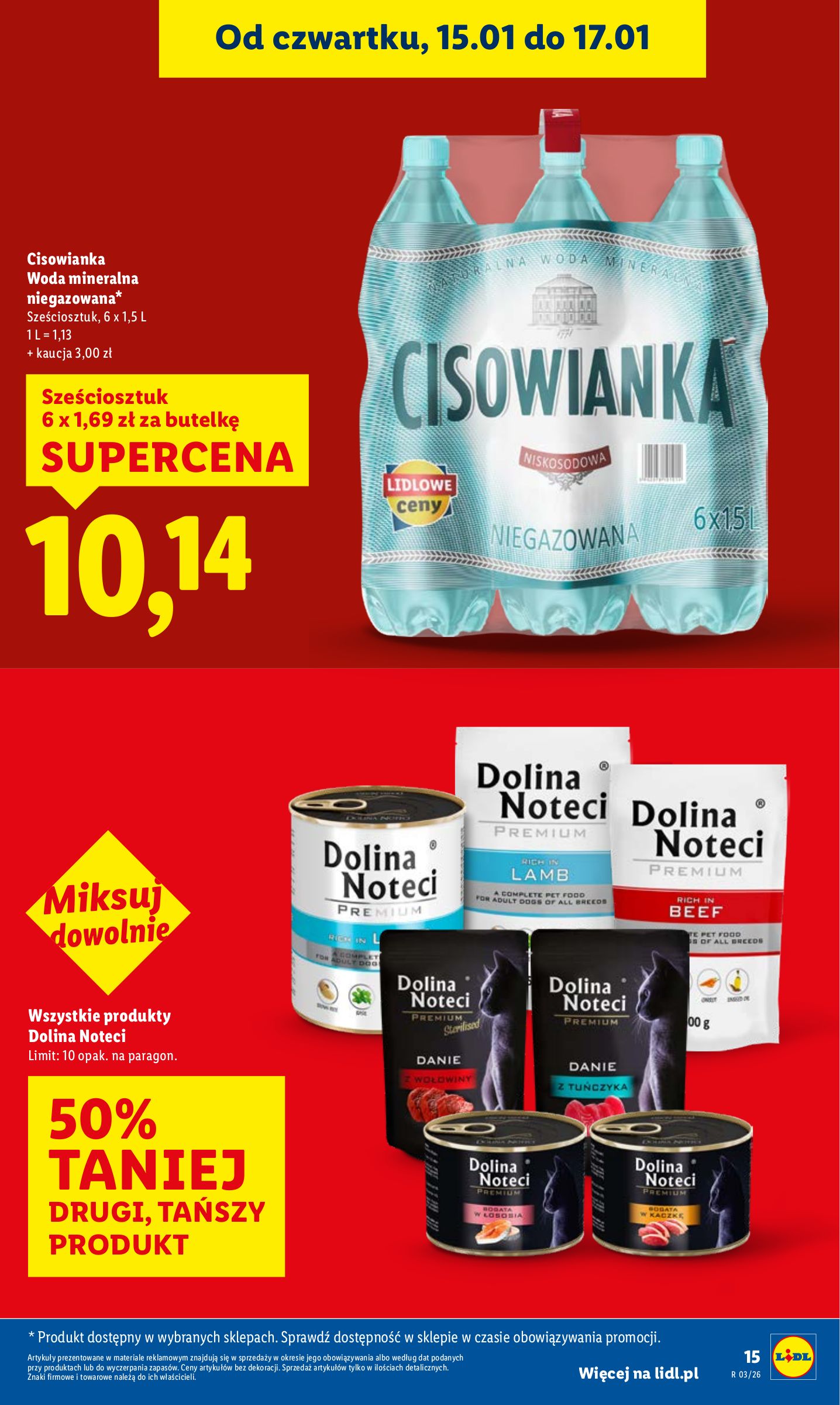 lidl - Gazetka Lidl - ważna od 15.01. do 17.01. - page: 15