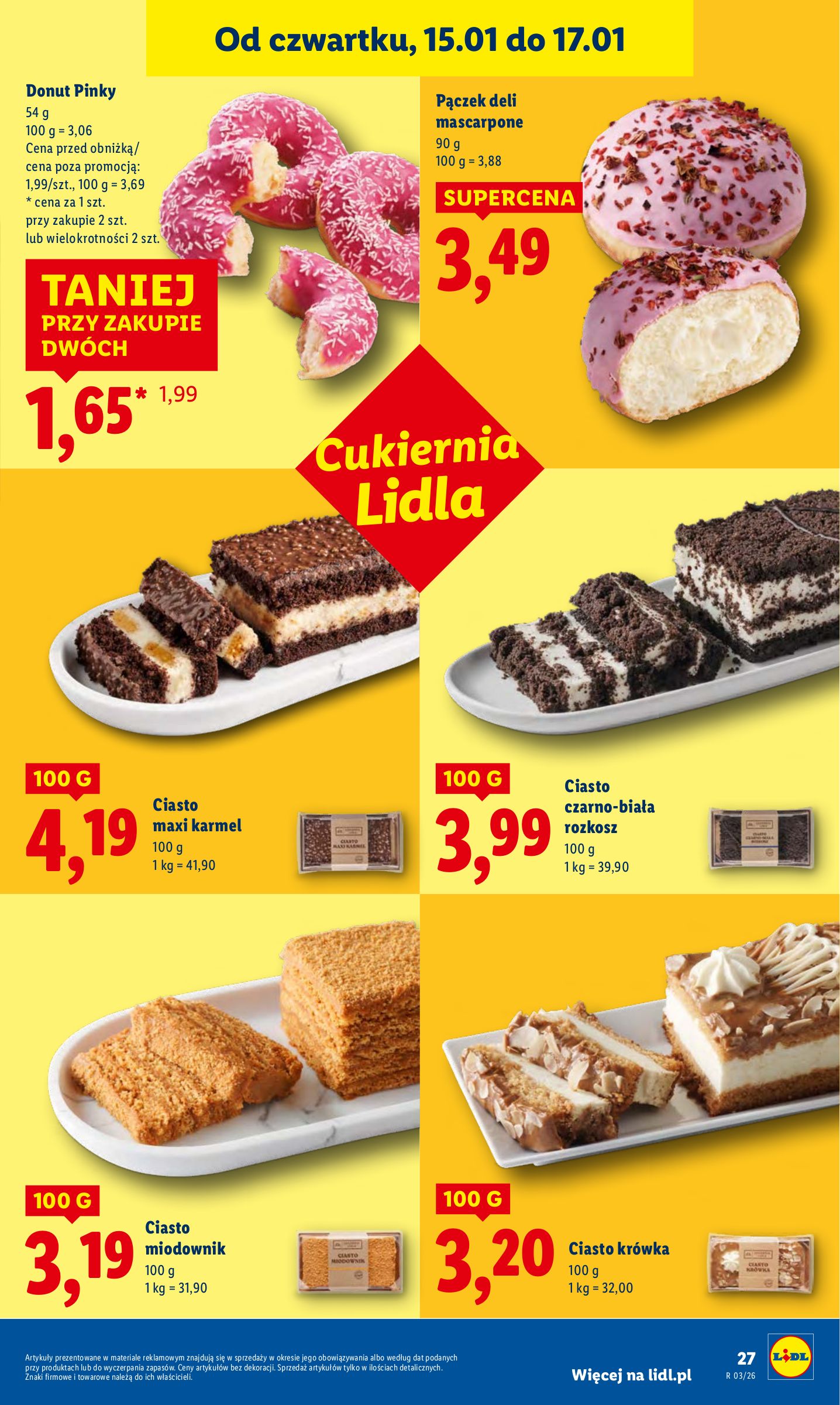 lidl - Gazetka Lidl - ważna od 15.01. do 17.01. - page: 27
