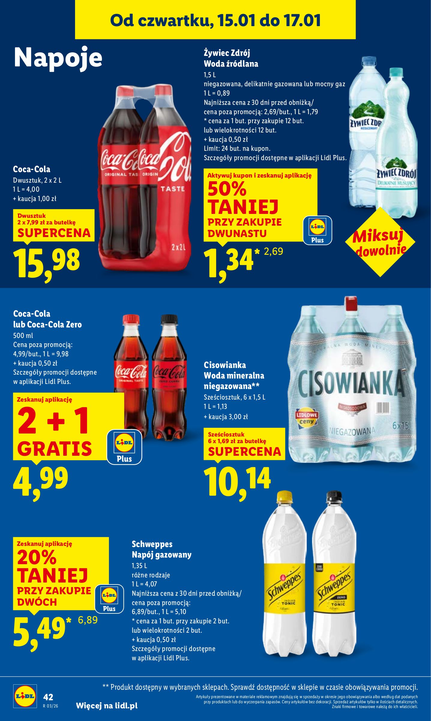 lidl - Gazetka Lidl - ważna od 15.01. do 17.01. - page: 42