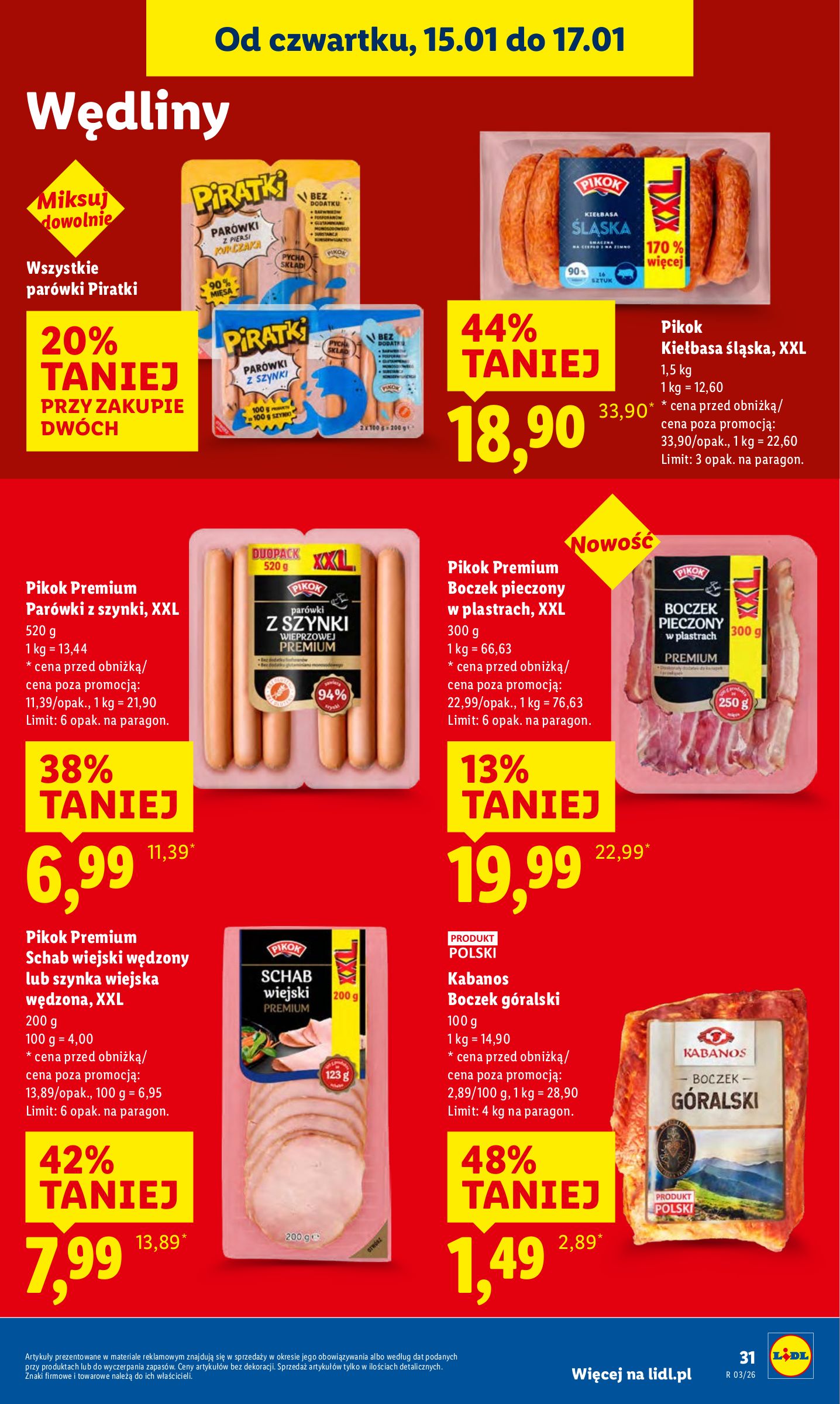 lidl - Gazetka Lidl - ważna od 15.01. do 17.01. - page: 31