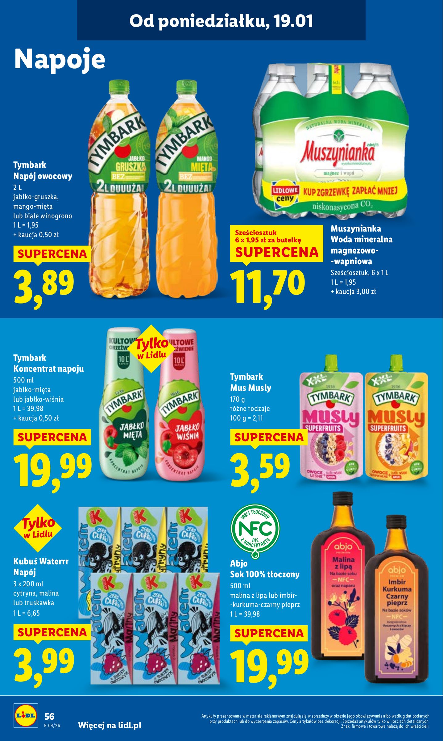 lidl - Gazetka Lidl - ważna od 19.01. do 21.01. - page: 56