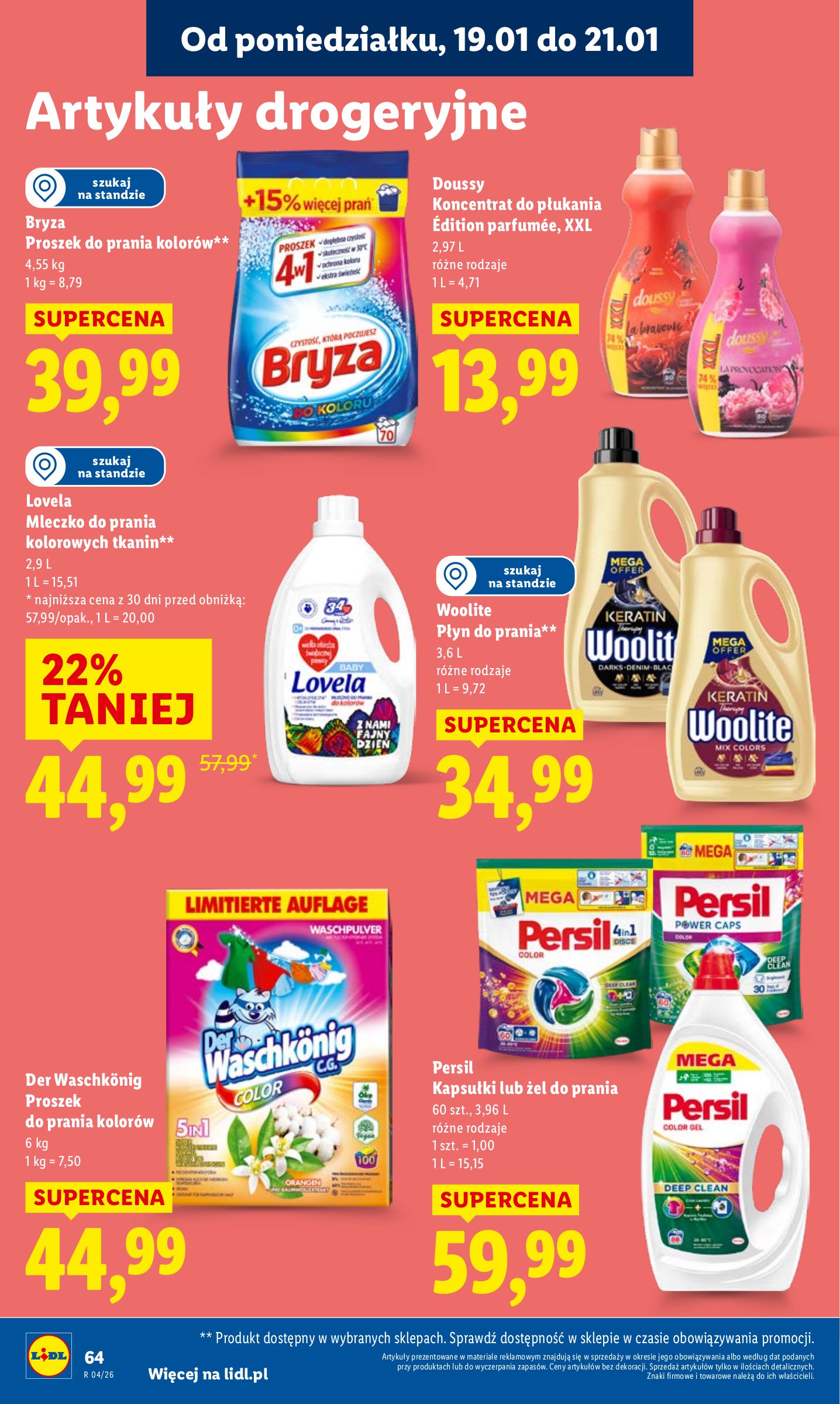 lidl - Gazetka Lidl - ważna od 19.01. do 21.01. - page: 64