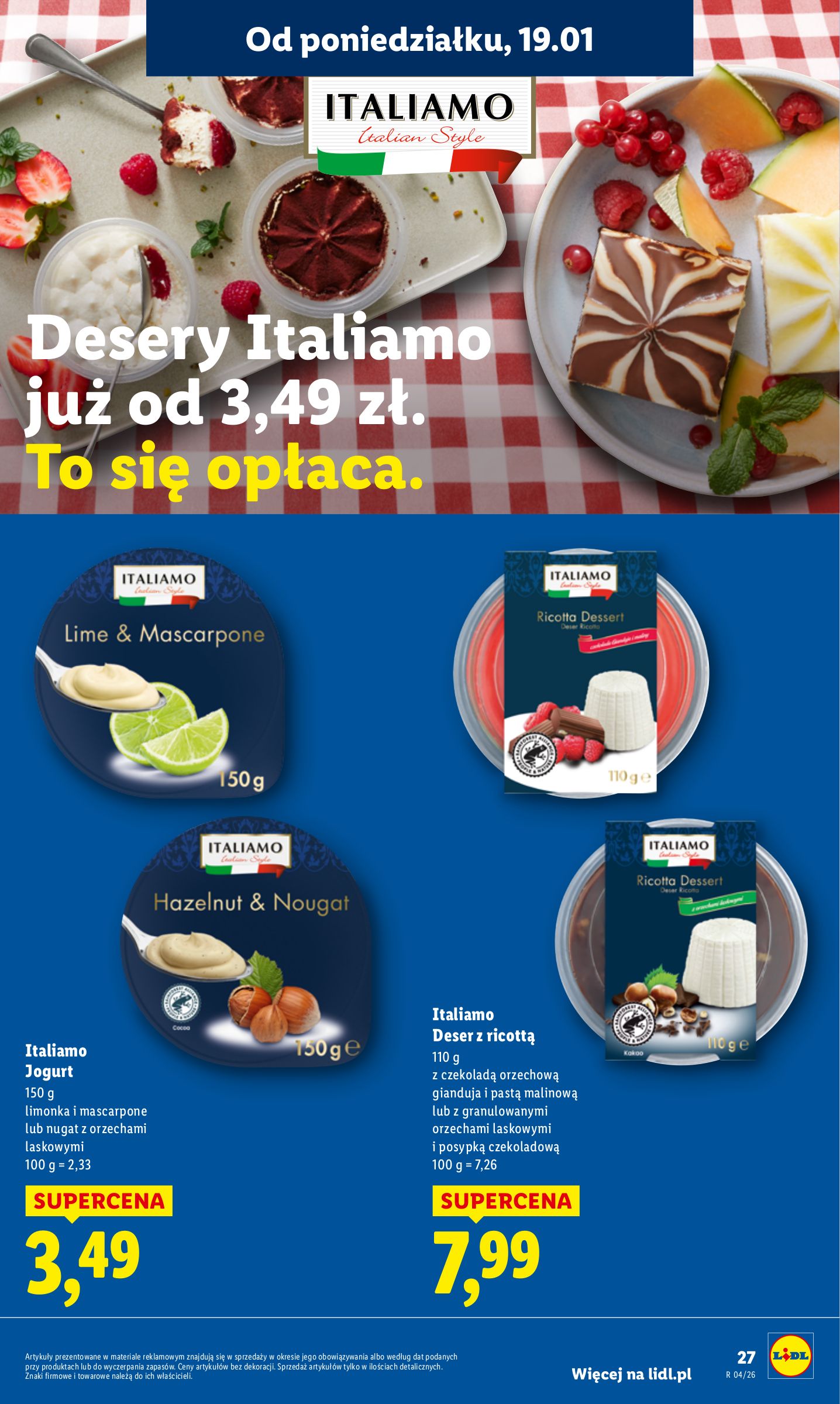 lidl - Gazetka Lidl - ważna od 19.01. do 21.01. - page: 27
