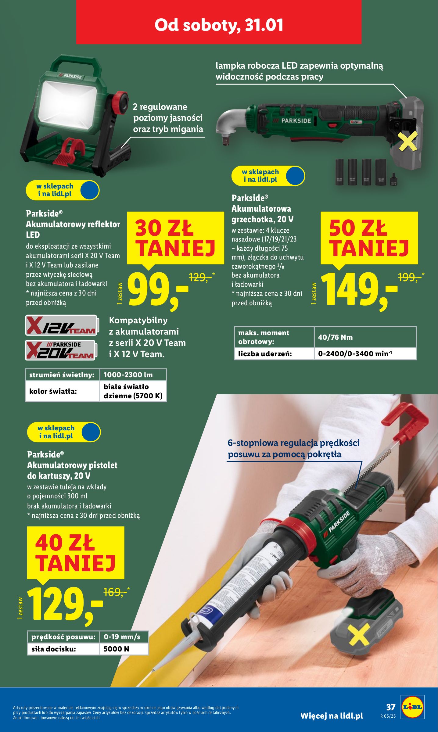 lidl - Gazetka Lidl - Katalog Okazji - ważna od 26.01. do 31.01. - page: 43