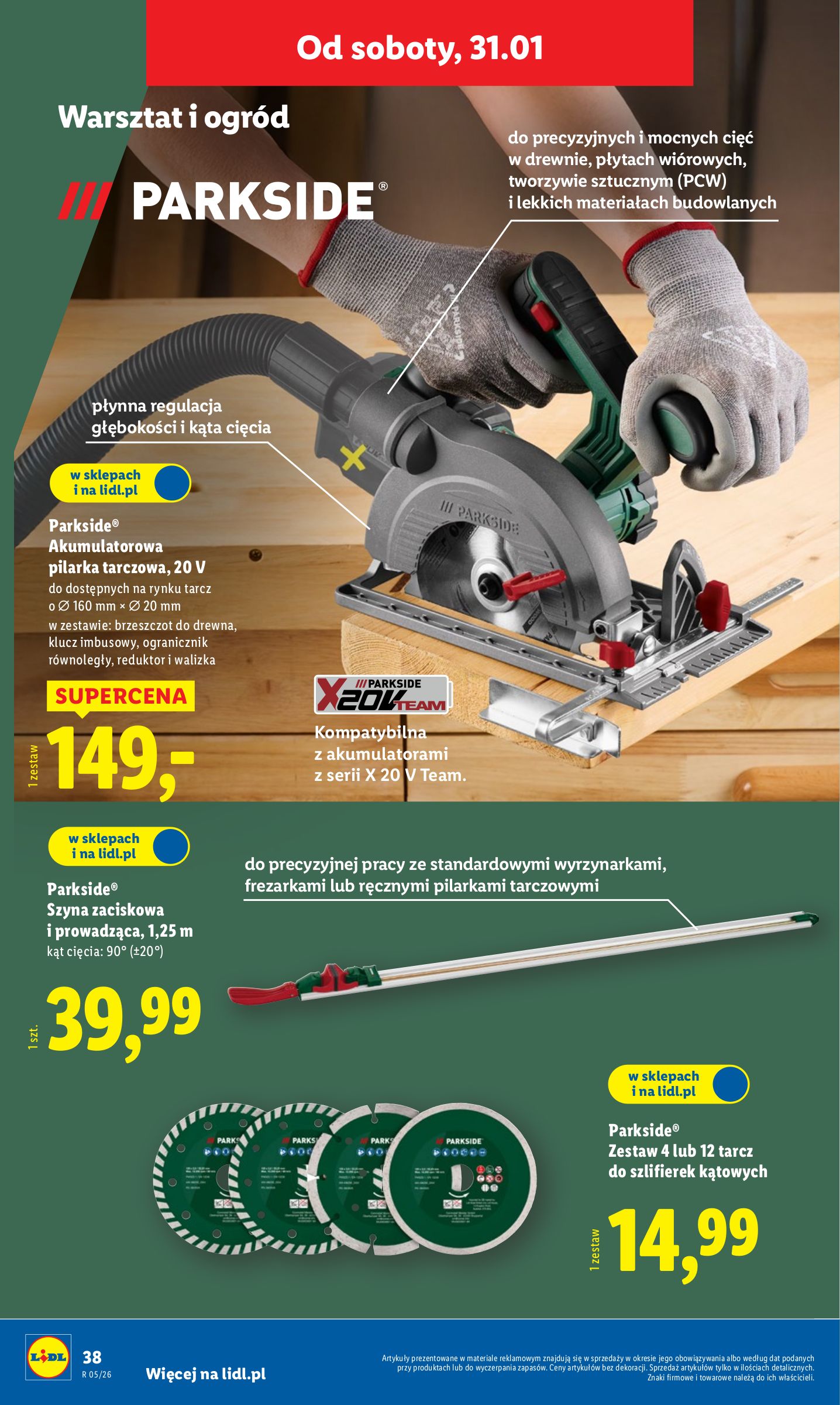 lidl - Gazetka Lidl - Katalog Okazji - ważna od 26.01. do 31.01. - page: 44