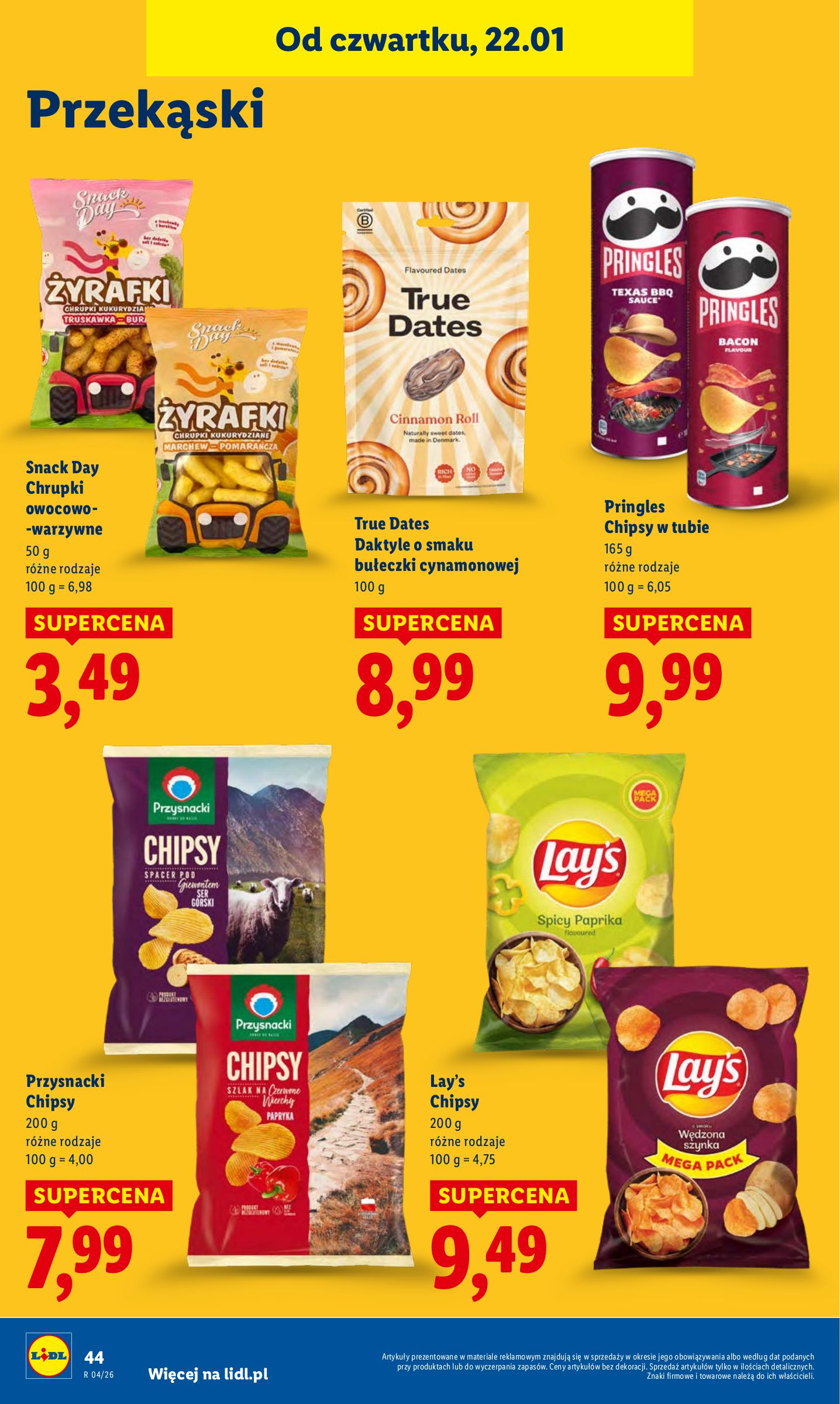 lidl - Gazetka Lidl - ważna od 22.01. do 25.01. - page: 44
