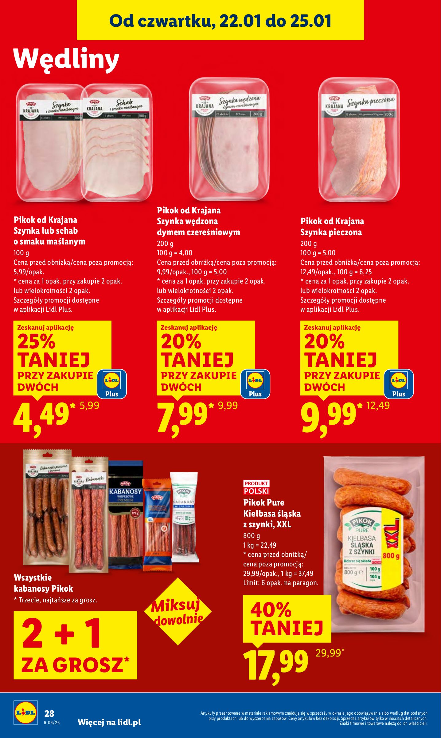 lidl - Gazetka Lidl - ważna od 22.01. do 25.01. - page: 28