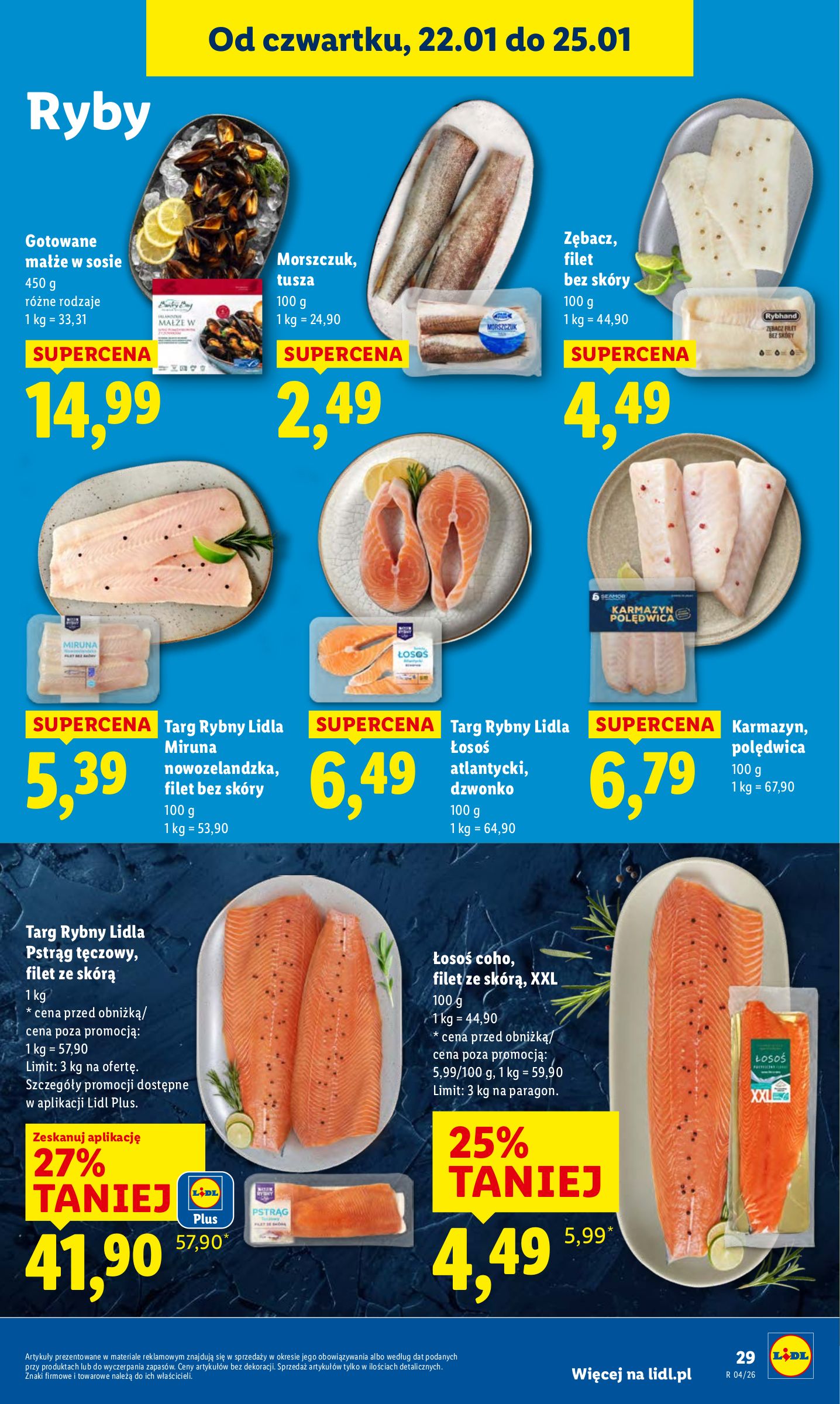 lidl - Gazetka Lidl - ważna od 22.01. do 25.01. - page: 29