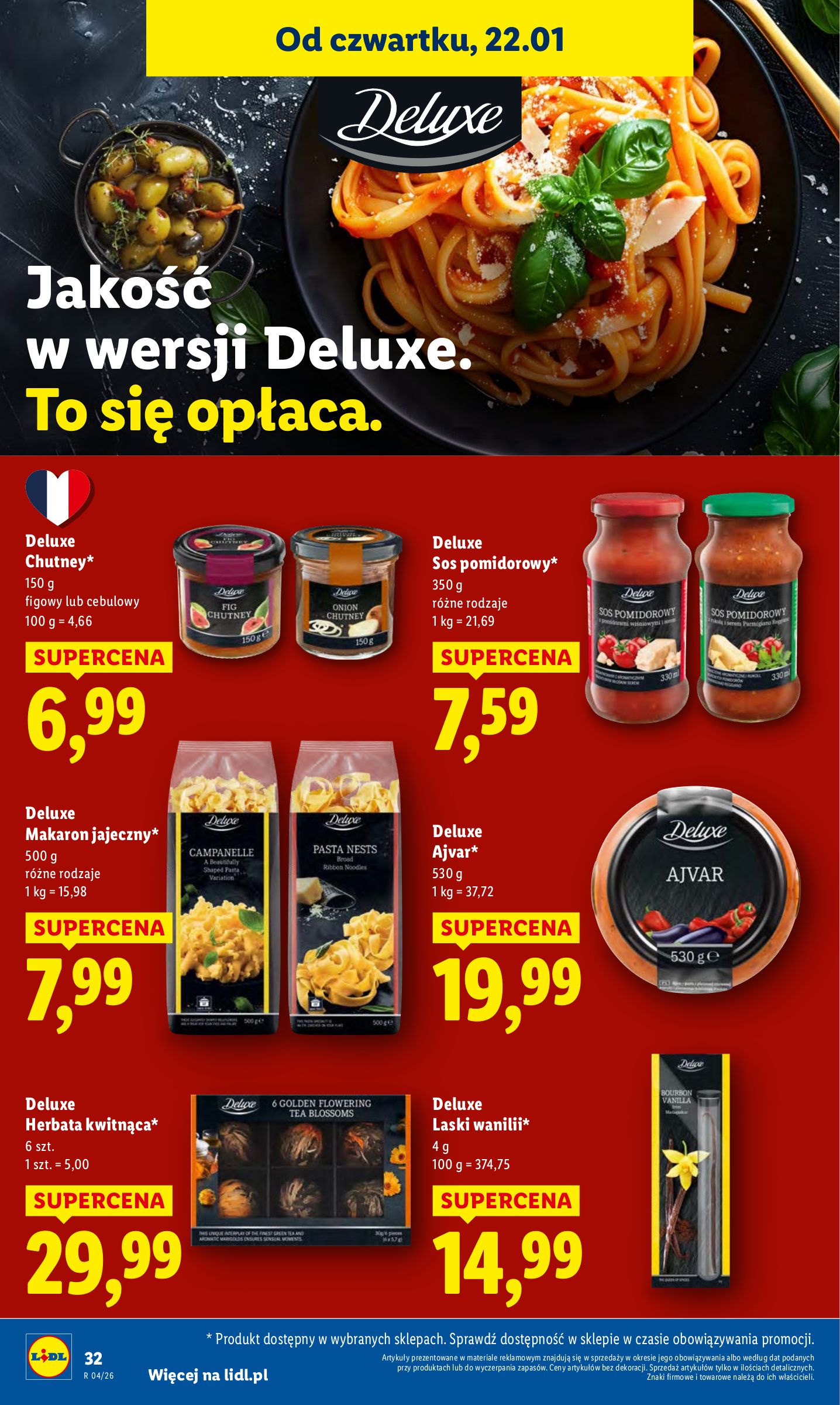 lidl - Gazetka Lidl - ważna od 22.01. do 25.01. - page: 32