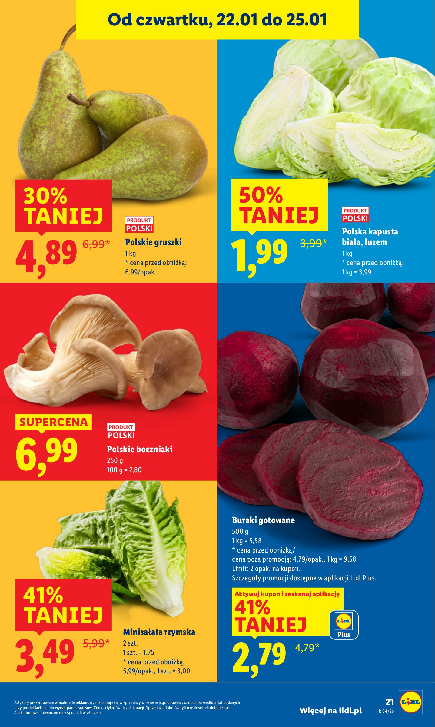 lidl - Gazetka Lidl - ważna od 22.01. do 25.01. - page: 21