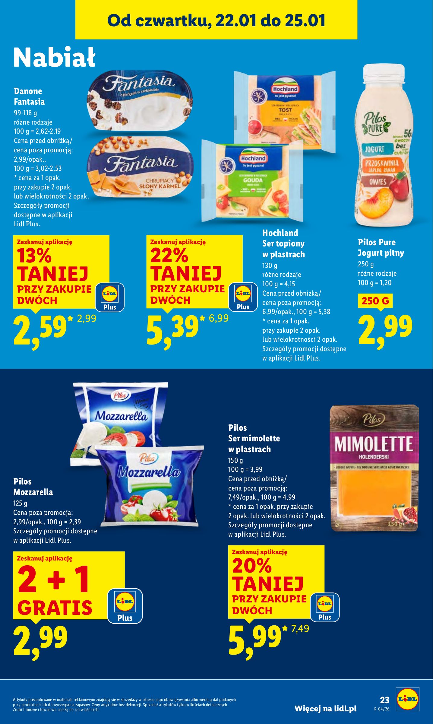 lidl - Gazetka Lidl - ważna od 22.01. do 25.01. - page: 23